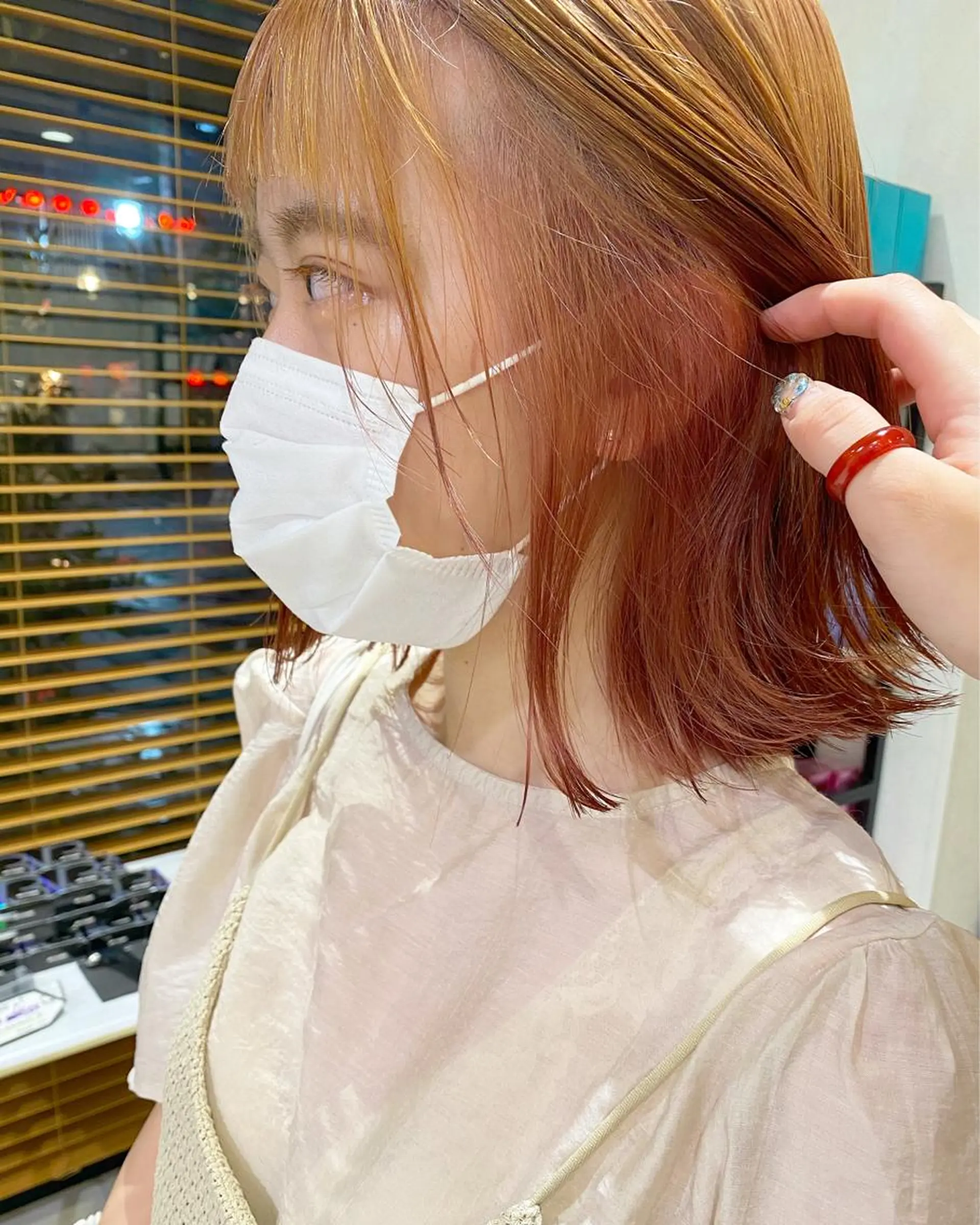 ショート カラー ヘアアレンジ ヘアカラー トリートメント ヘッドスパ パーマ指名No1 /namiのヘアスタイル