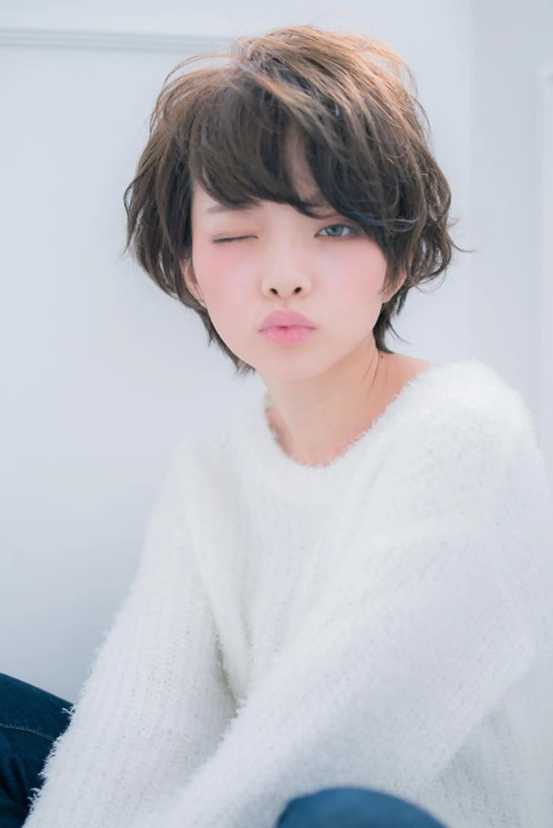 ショート a-granz 住吉店のヘアスタイル