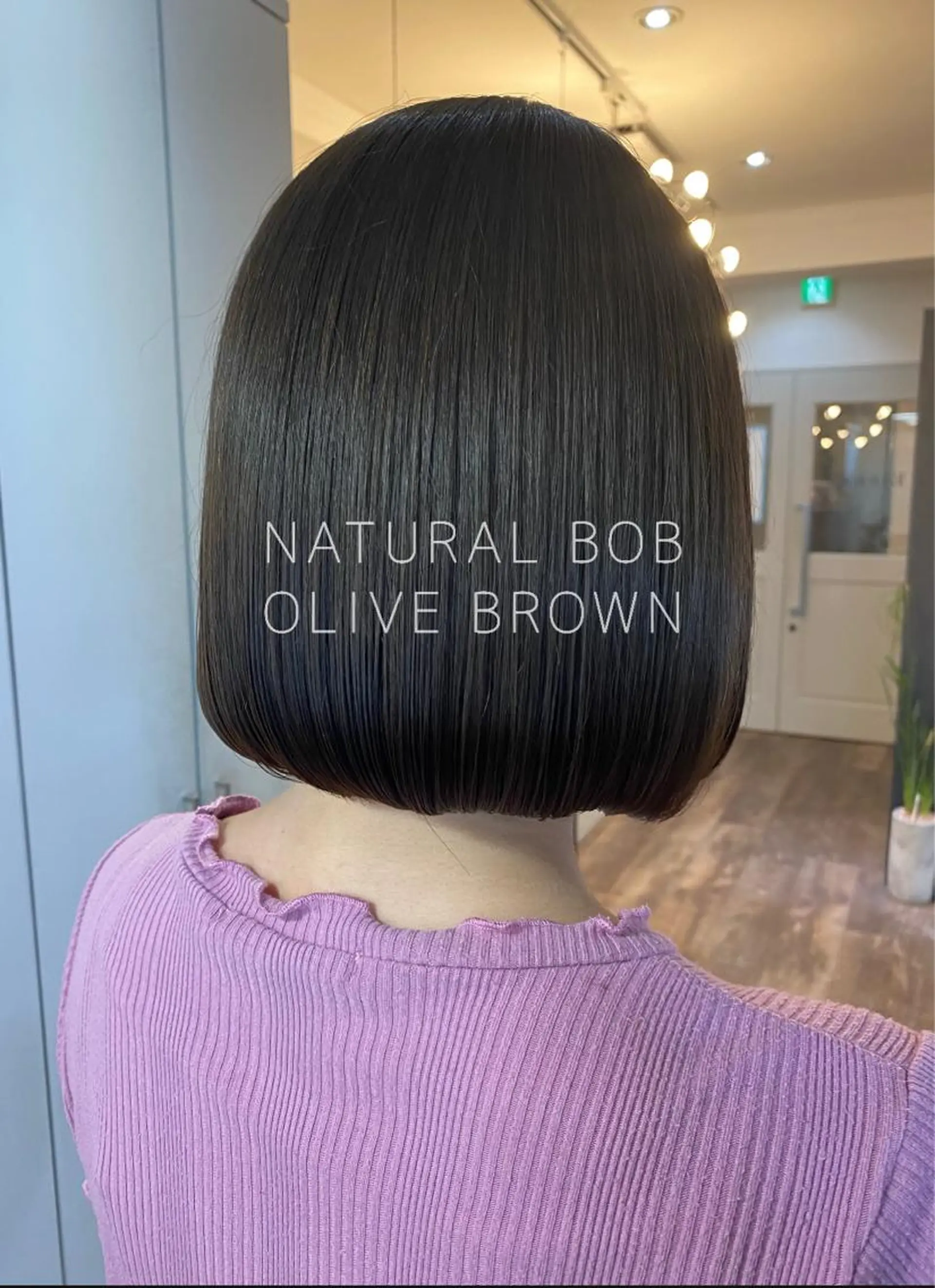 カラー 梅田ハイトーン チダ ヒナノのヘアスタイル