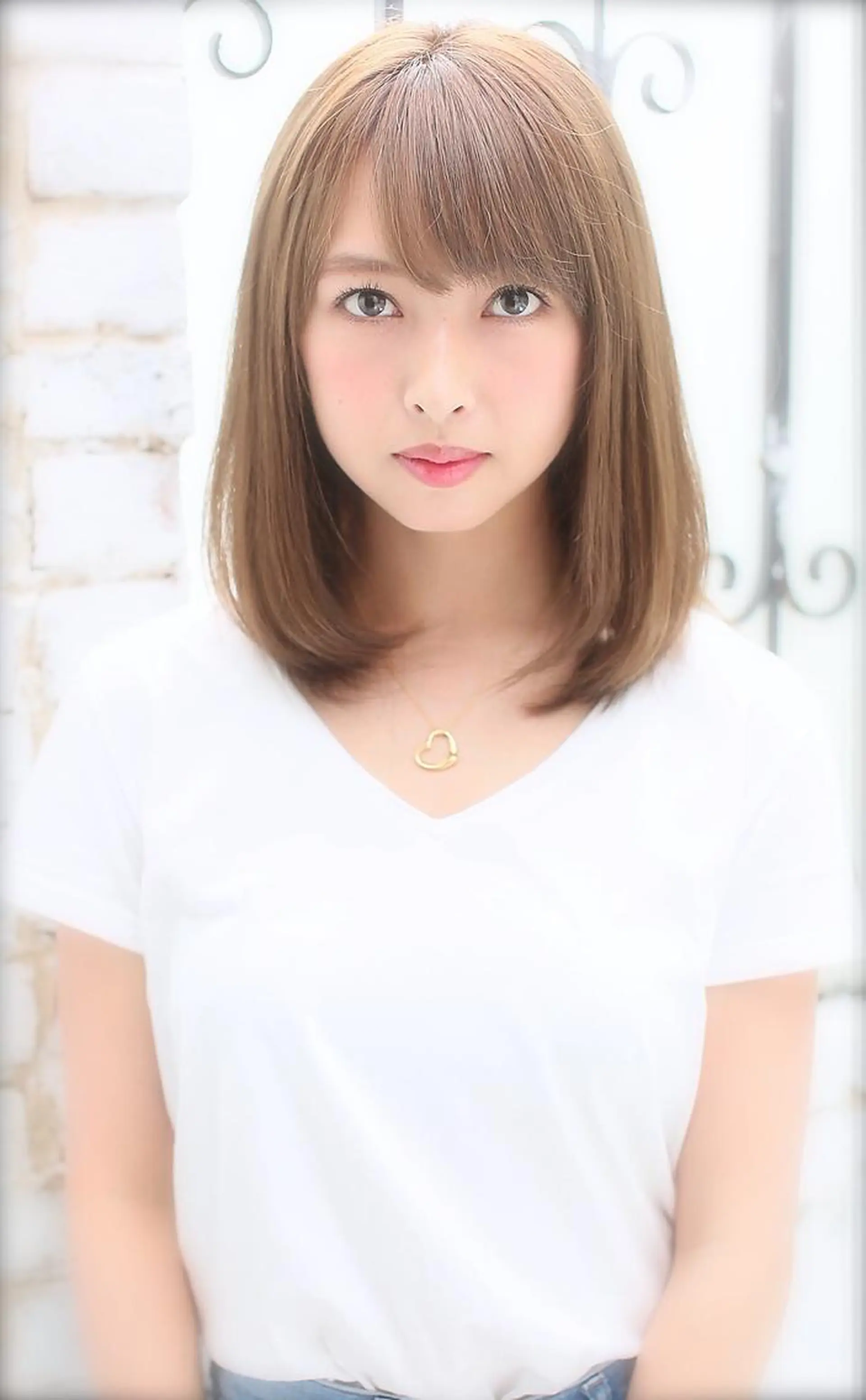 ミディアム 代表山口ひな 髪質改善のプロのヘアスタイル