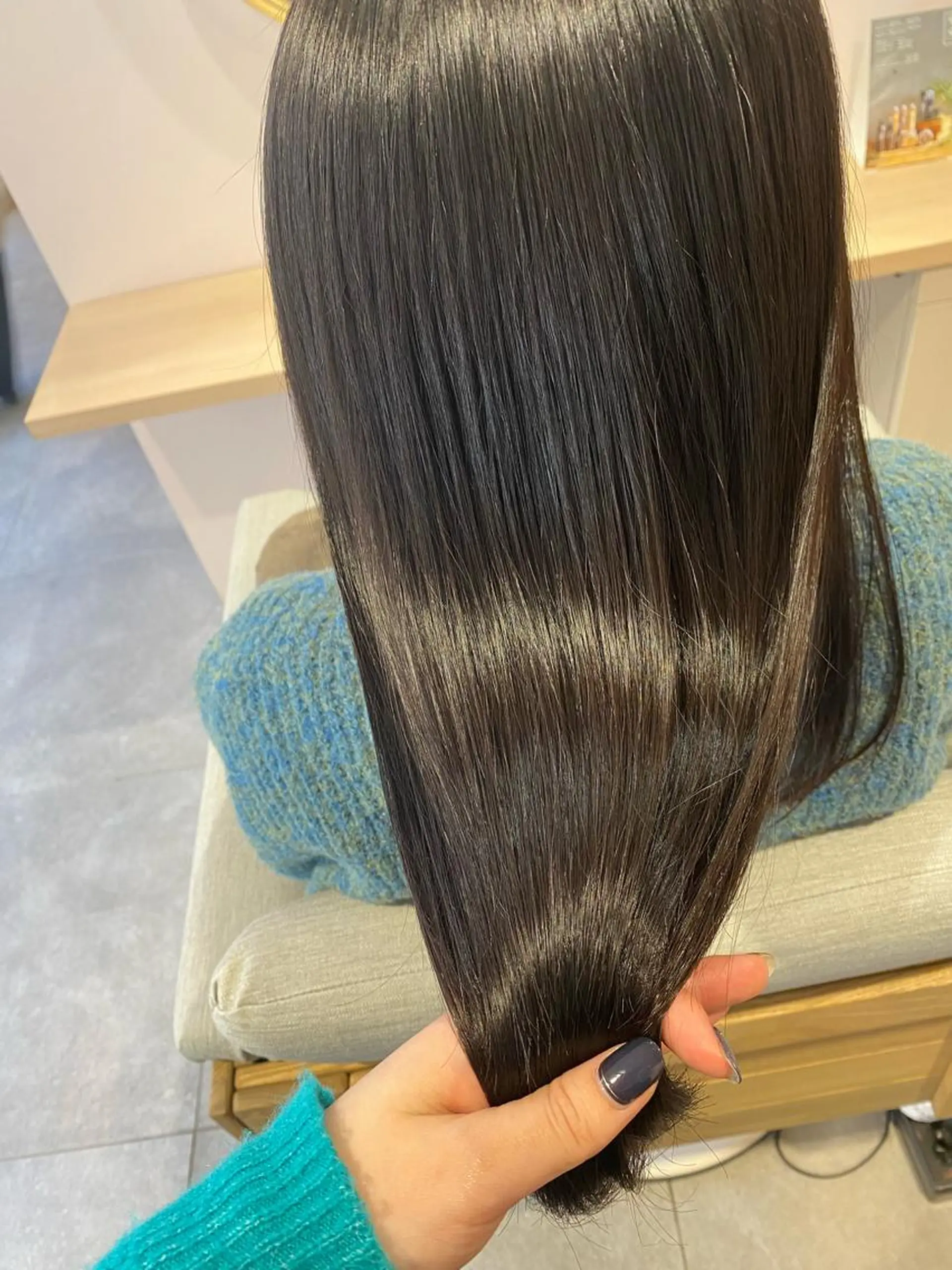 ロング 縮毛矯正 縮毛矯正 nagisa /縮毛矯正のヘアスタイル