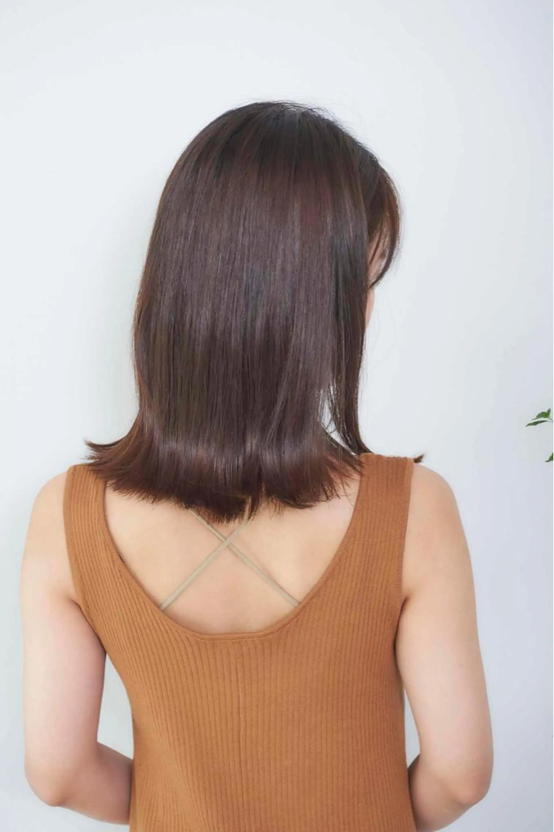 セミロング カラー カット ヘアカラー トリートメント 白土 さくらのヘアスタイル