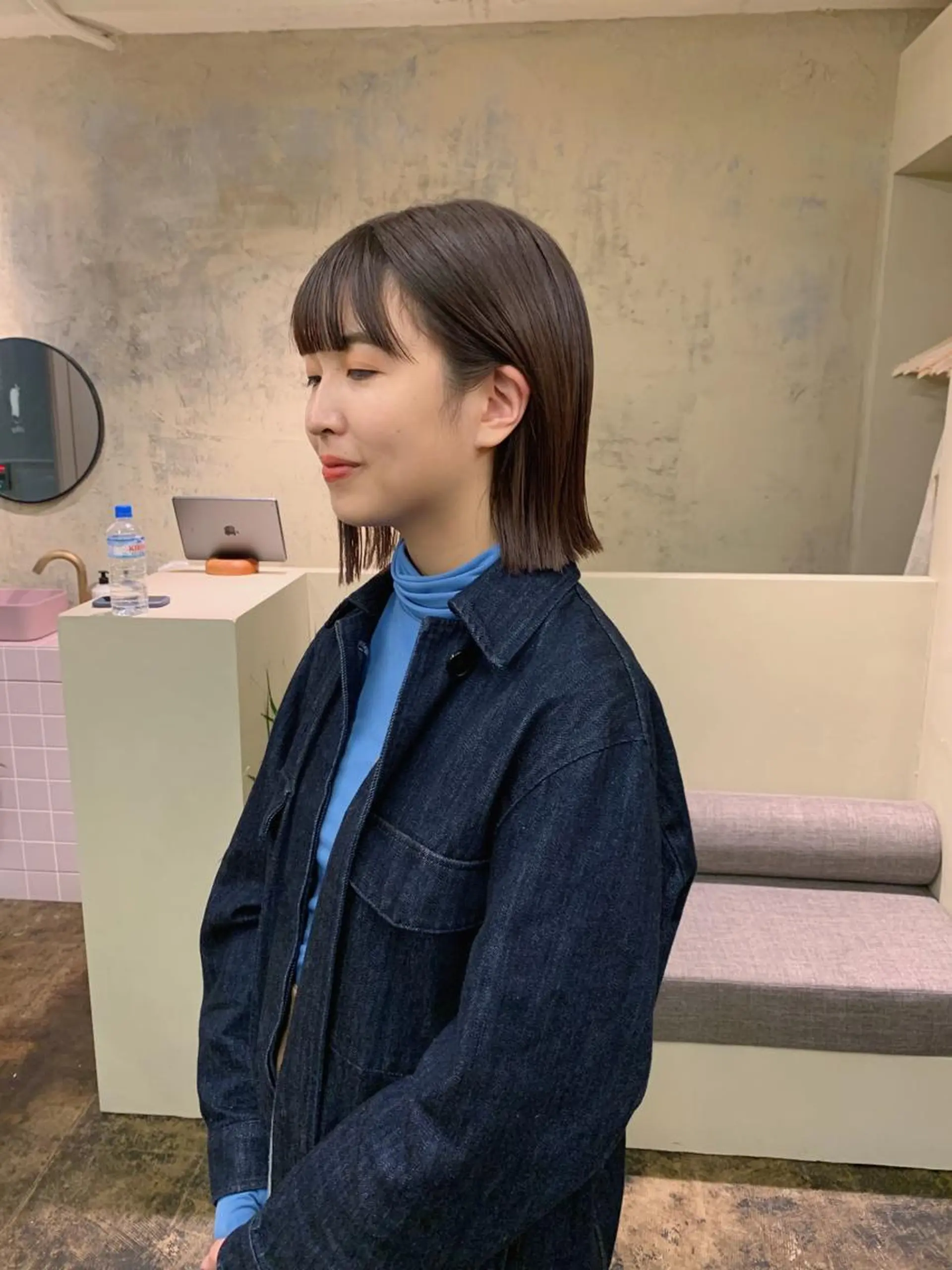 ミディアム カラー ブラウンカラー yupi🐈‍⬛ レイヤー/パーマのヘアスタイル