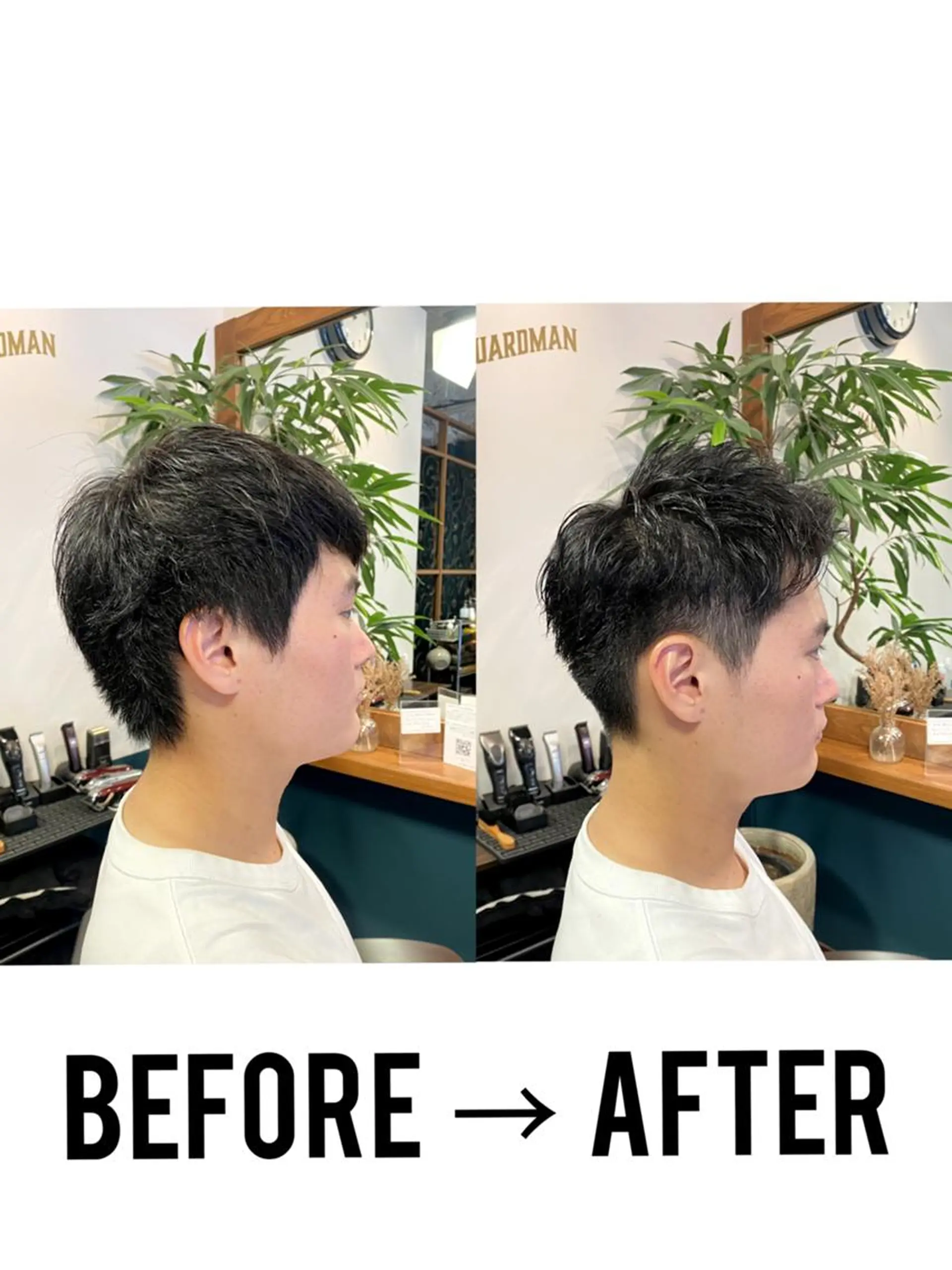 メンズ カット パーマ ヘッドスパ 早稲田/メンズ専門 /フェード/葛西裕季のヘアスタイル