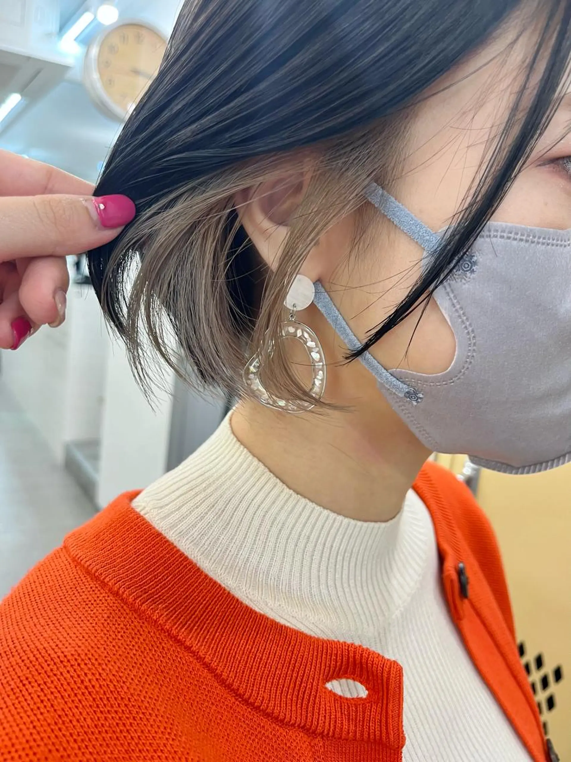 ショート カラー カット ヘアカラー トリートメント 🌼sunc HINAMI🌼のヘアスタイル