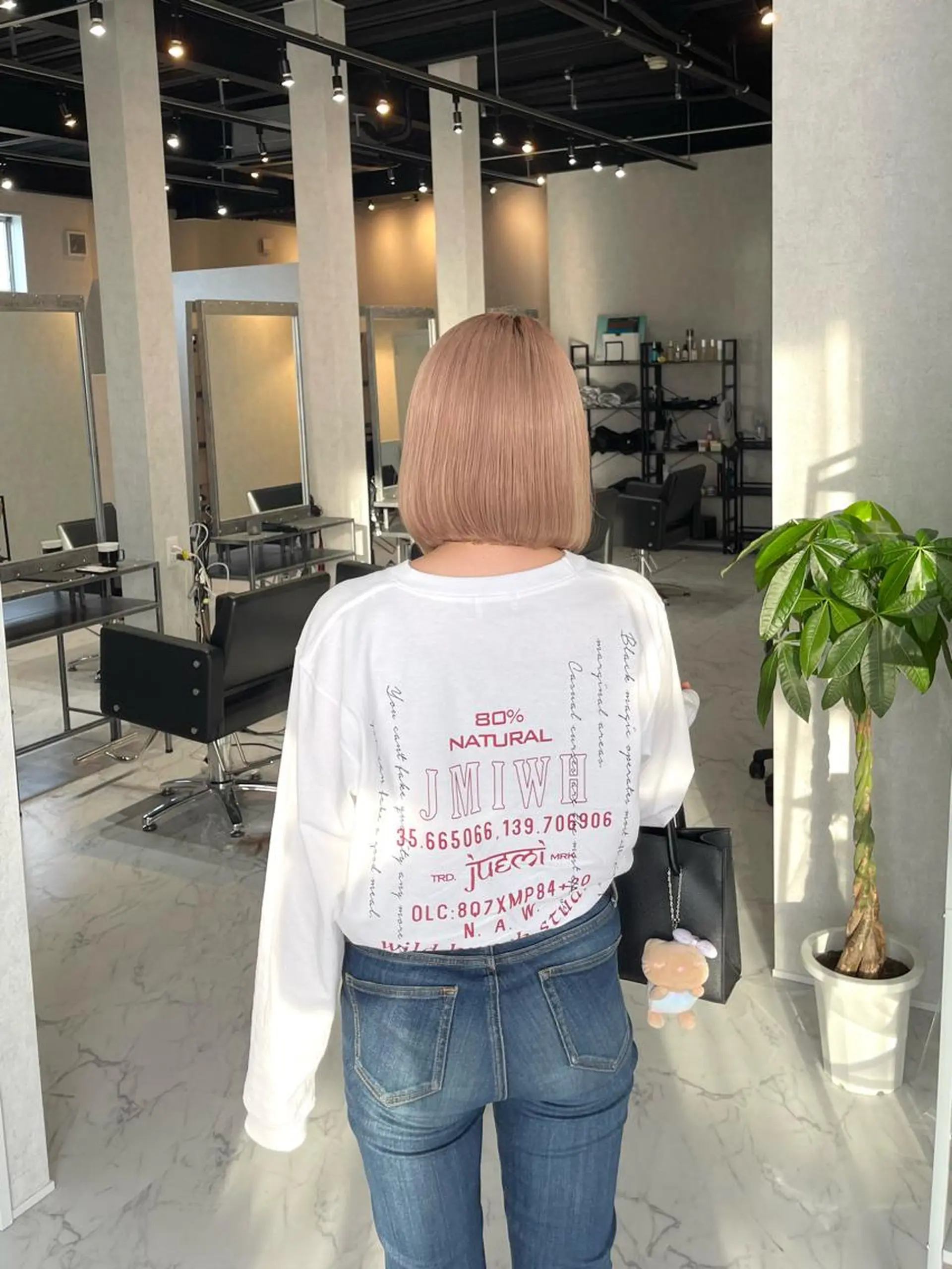 ショート カラー バレイヤージュ デザインカラー ハイライトカラー 外国人風カラー ハイライト カット ヘアカラー トリートメント アンドウ ユウ/ レイヤーカット/韓国のヘアスタイル