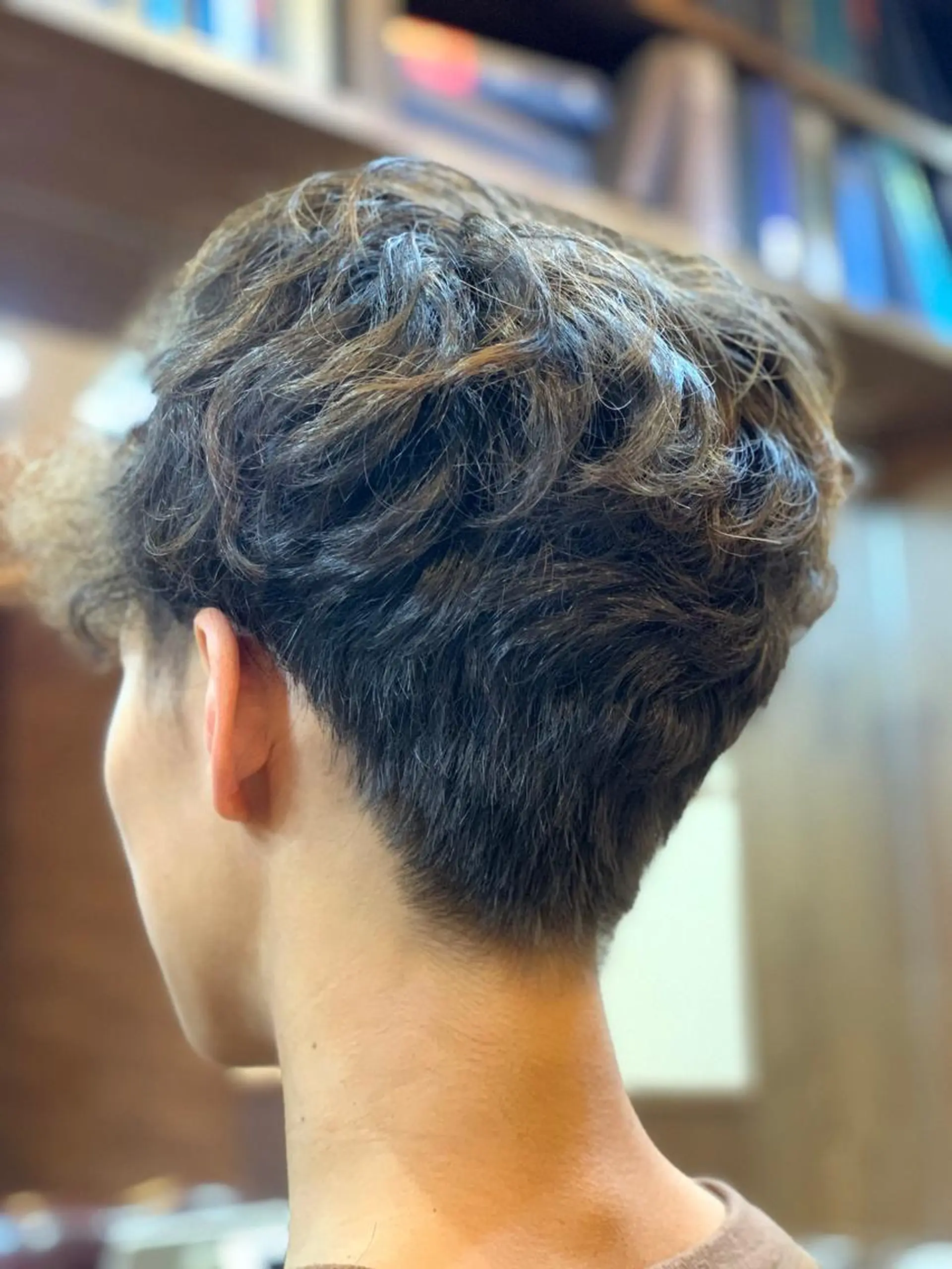 ミディアム パーマ メンズ ルシエ吉祥寺所属・🥖牧野 純🥖のヘアスタイル