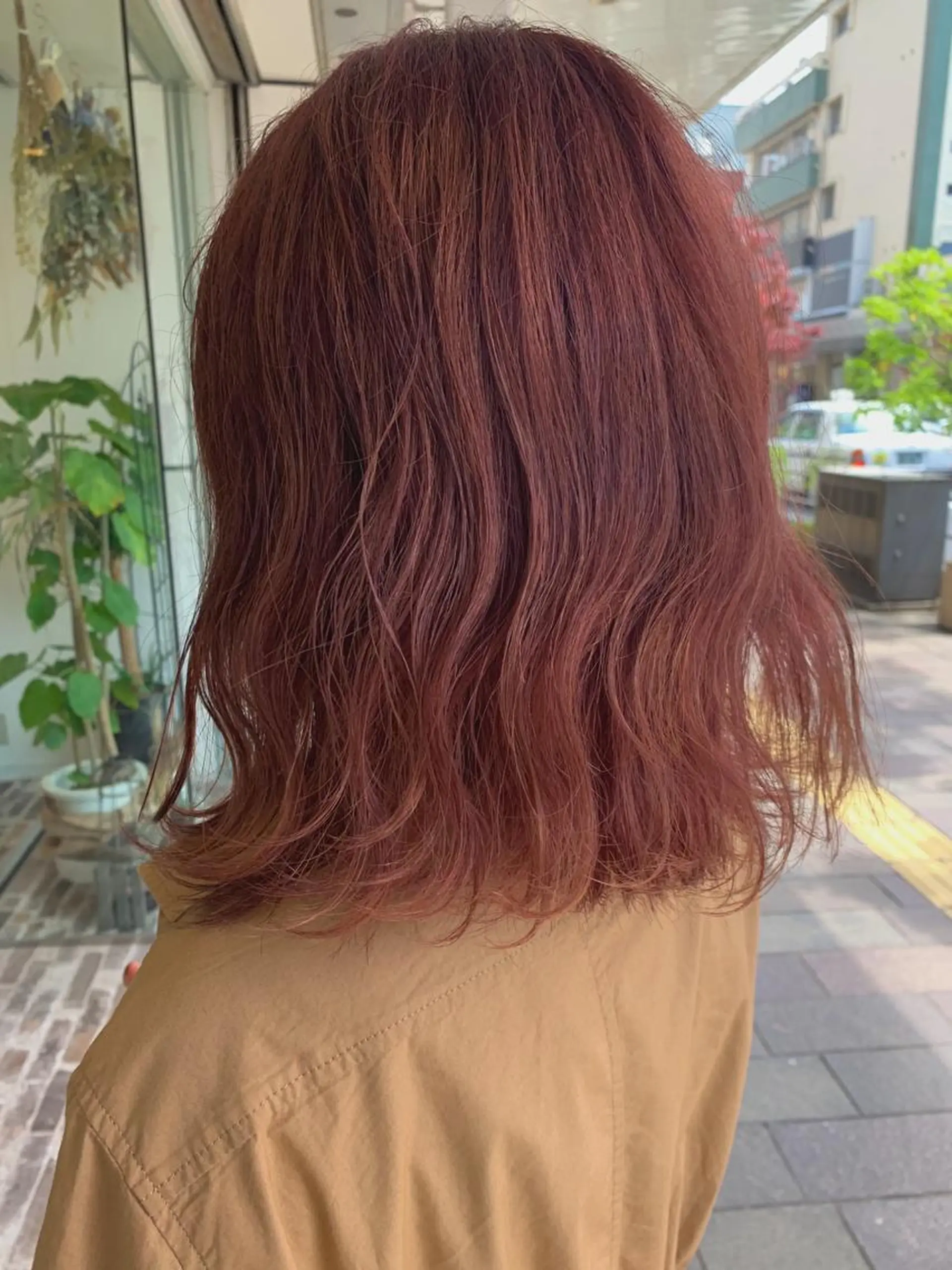 ミディアム カラー ピンクカラー パープルカラー ヘアカラー m ā l o.🌷 サカモトマイコのヘアスタイル