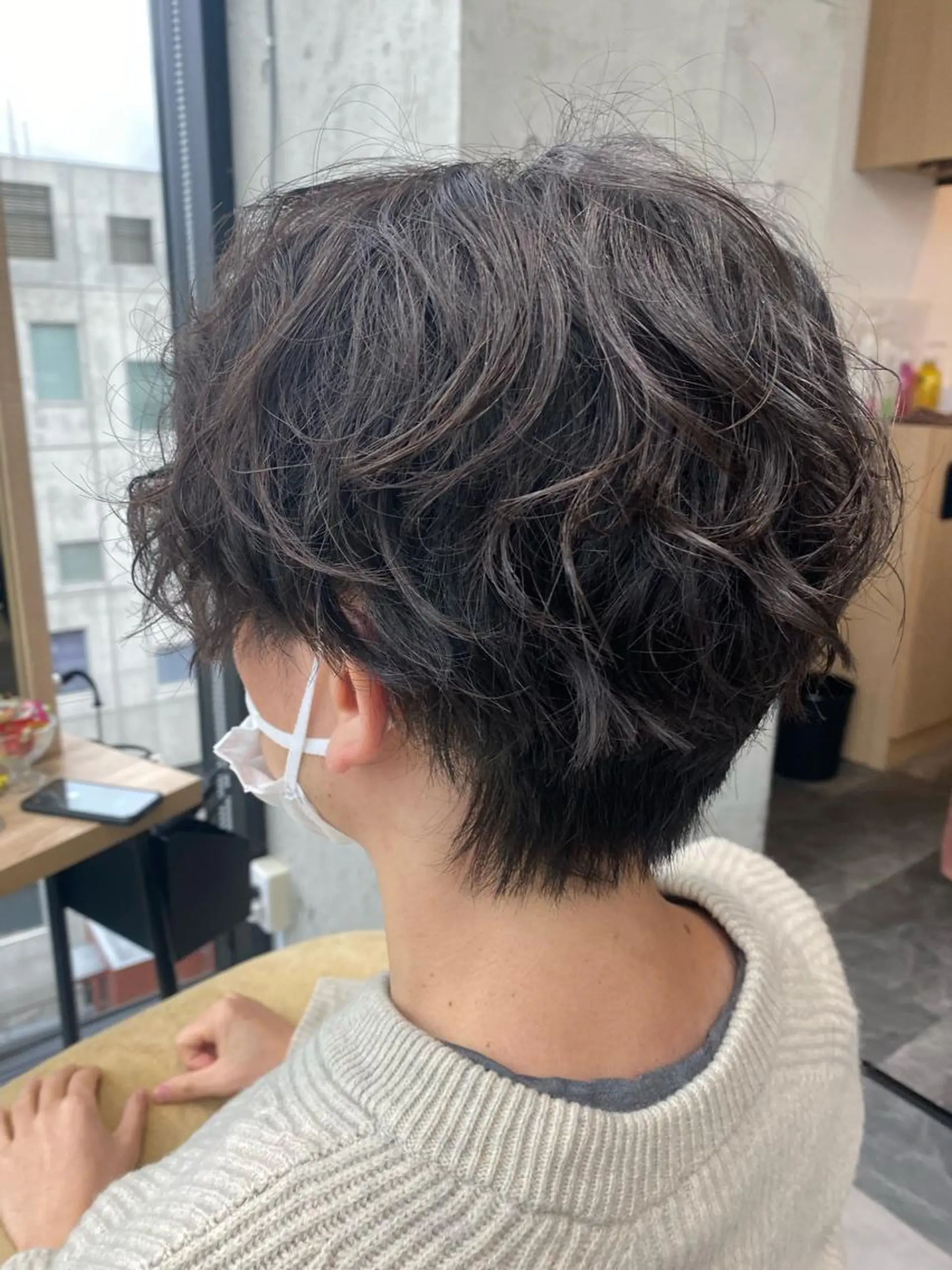 ミディアム パーマ カット パーマ トリートメント Dxxxx III所属・女性目線の大人 メンズ*Ayakaのヘアスタイル