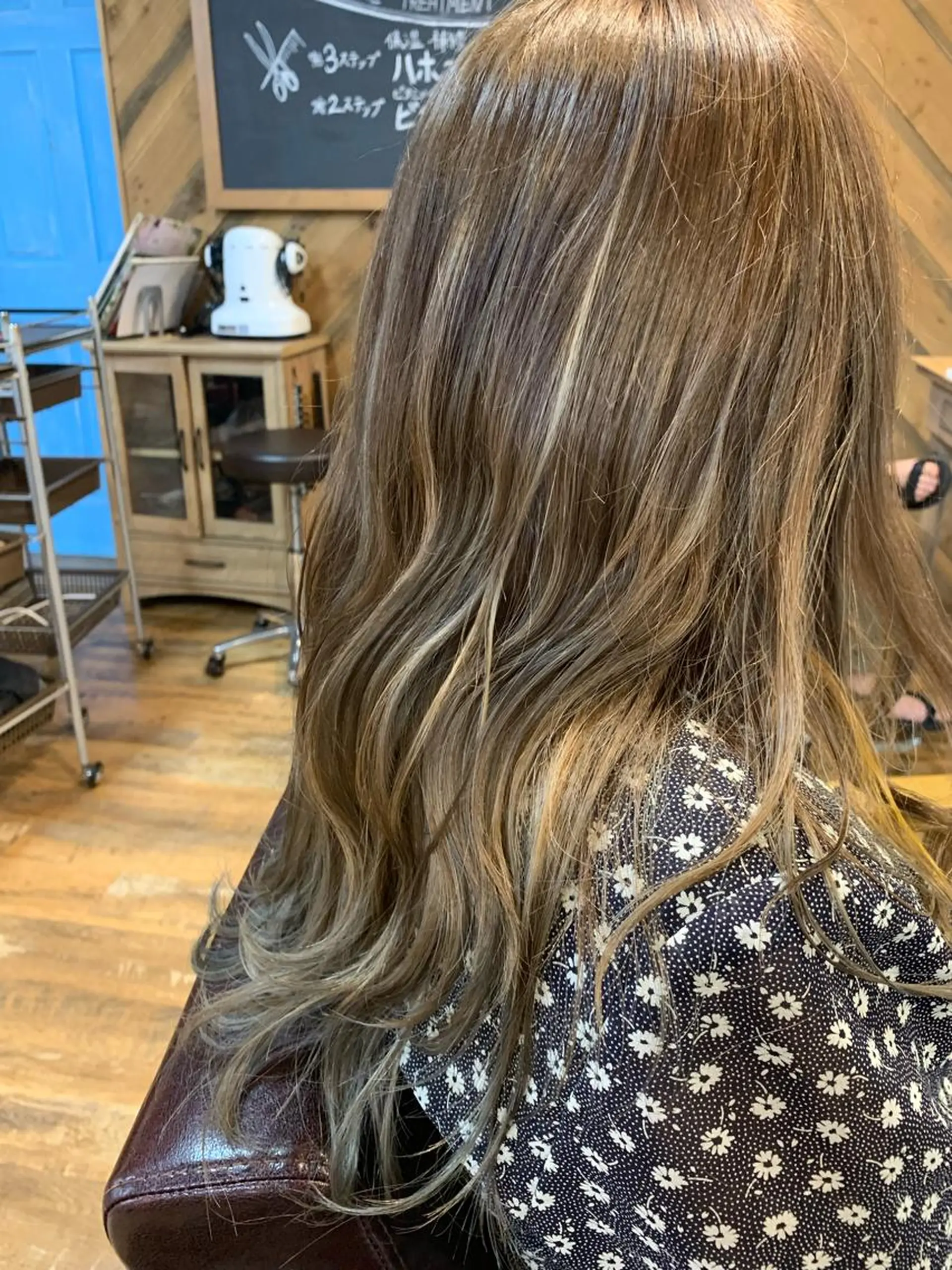 ロング カラー カット ヘアカラー トリートメント 【gemini店長】 メンズ特化中野稜平のヘアスタイル