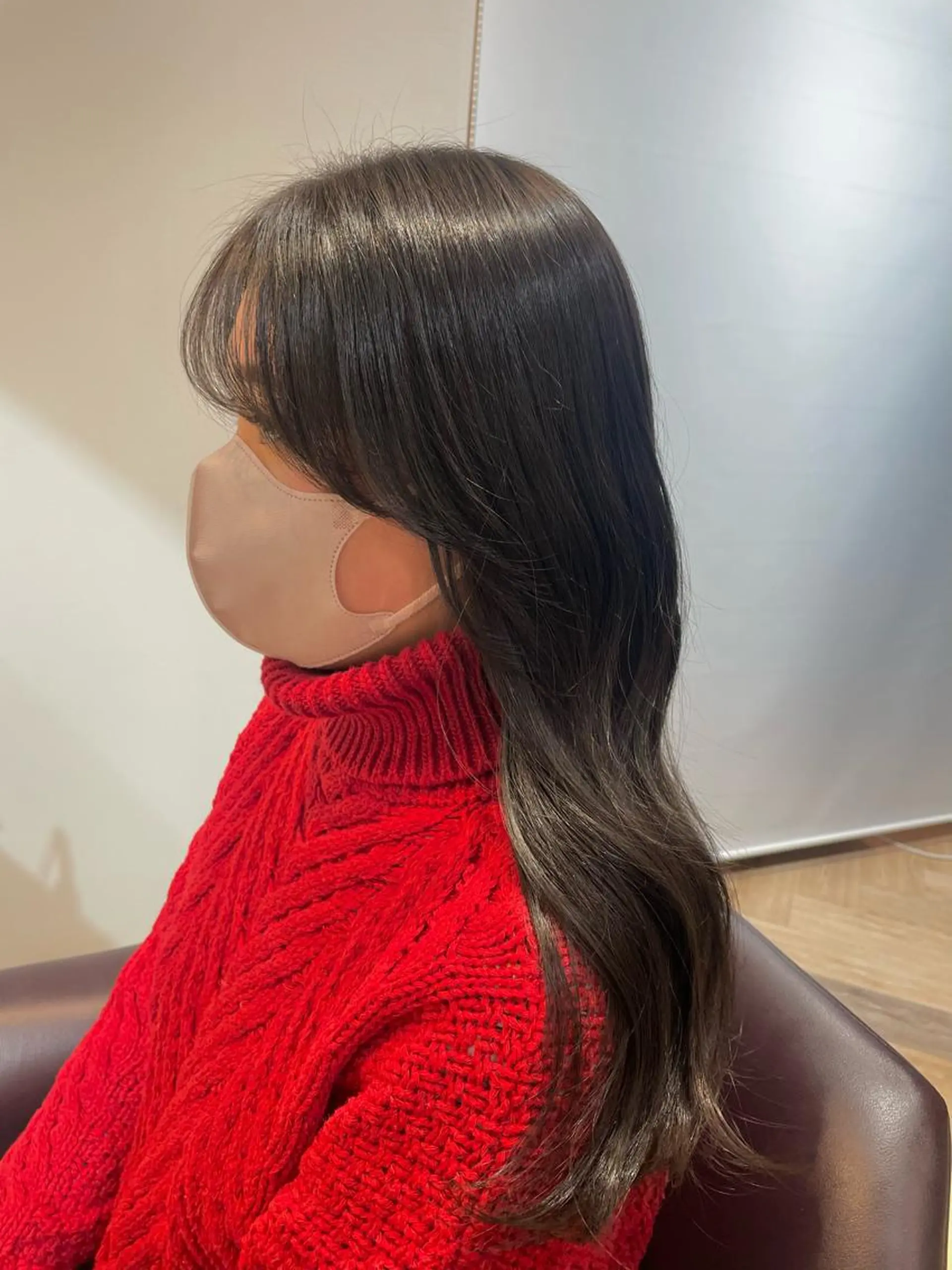 ロング 顔周りカット 韓国/顔周りカット /キム チョウヒのヘアスタイル