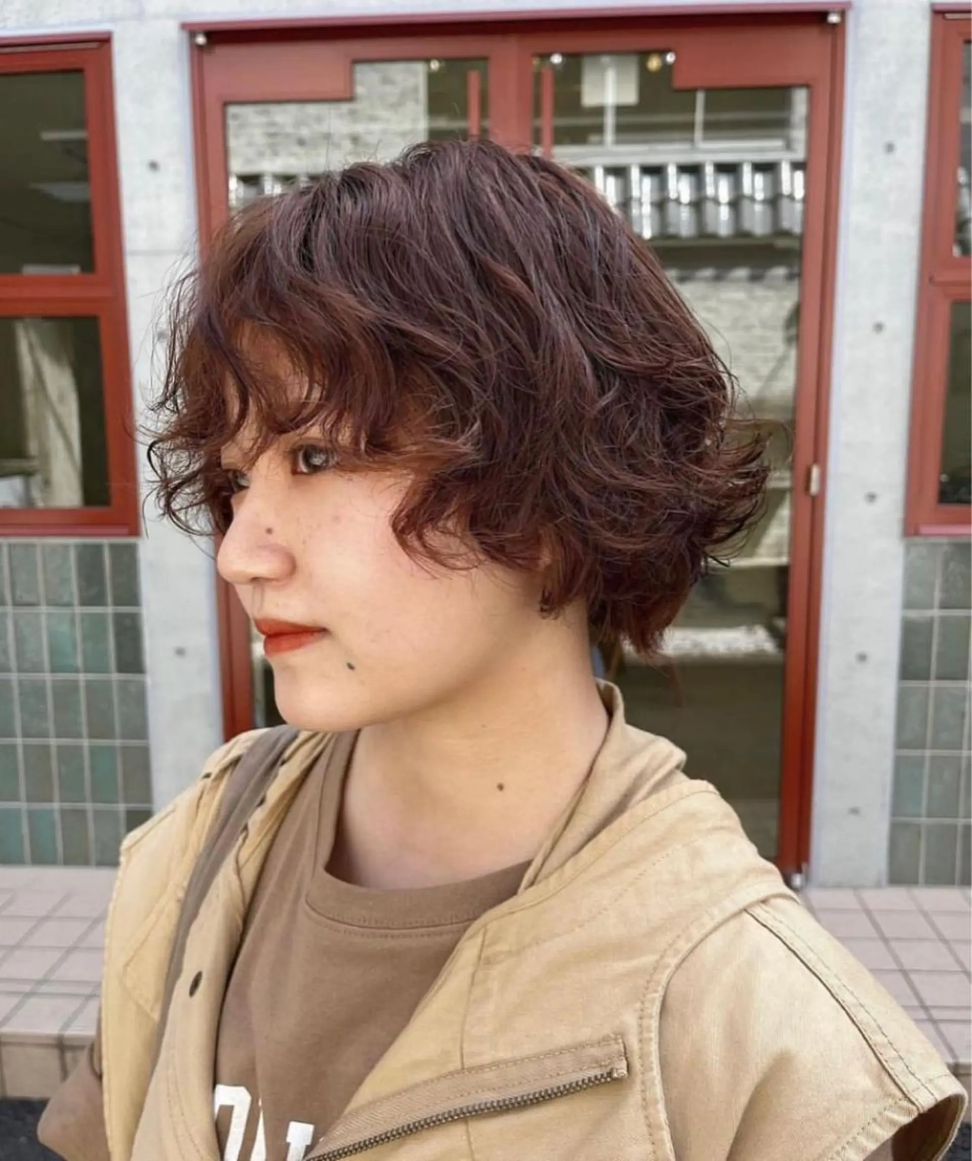 パーマ SALOWIN新宿三丁目frente所属・髪質改善/艶カラー MISATOのヘアスタイル