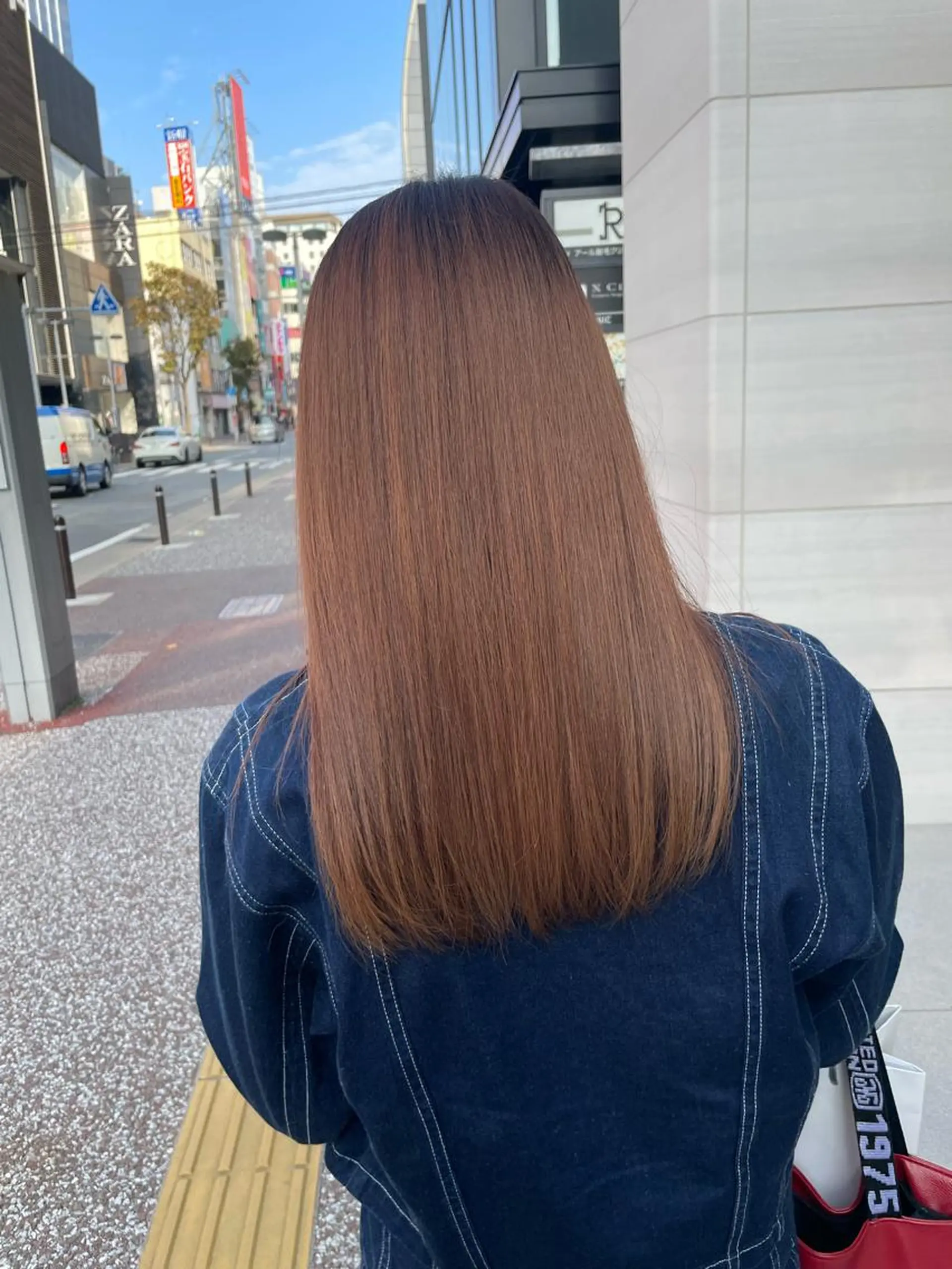 ロング カット ✨髪質改善特化✨副 店長椎葉信乃介のヘアスタイル