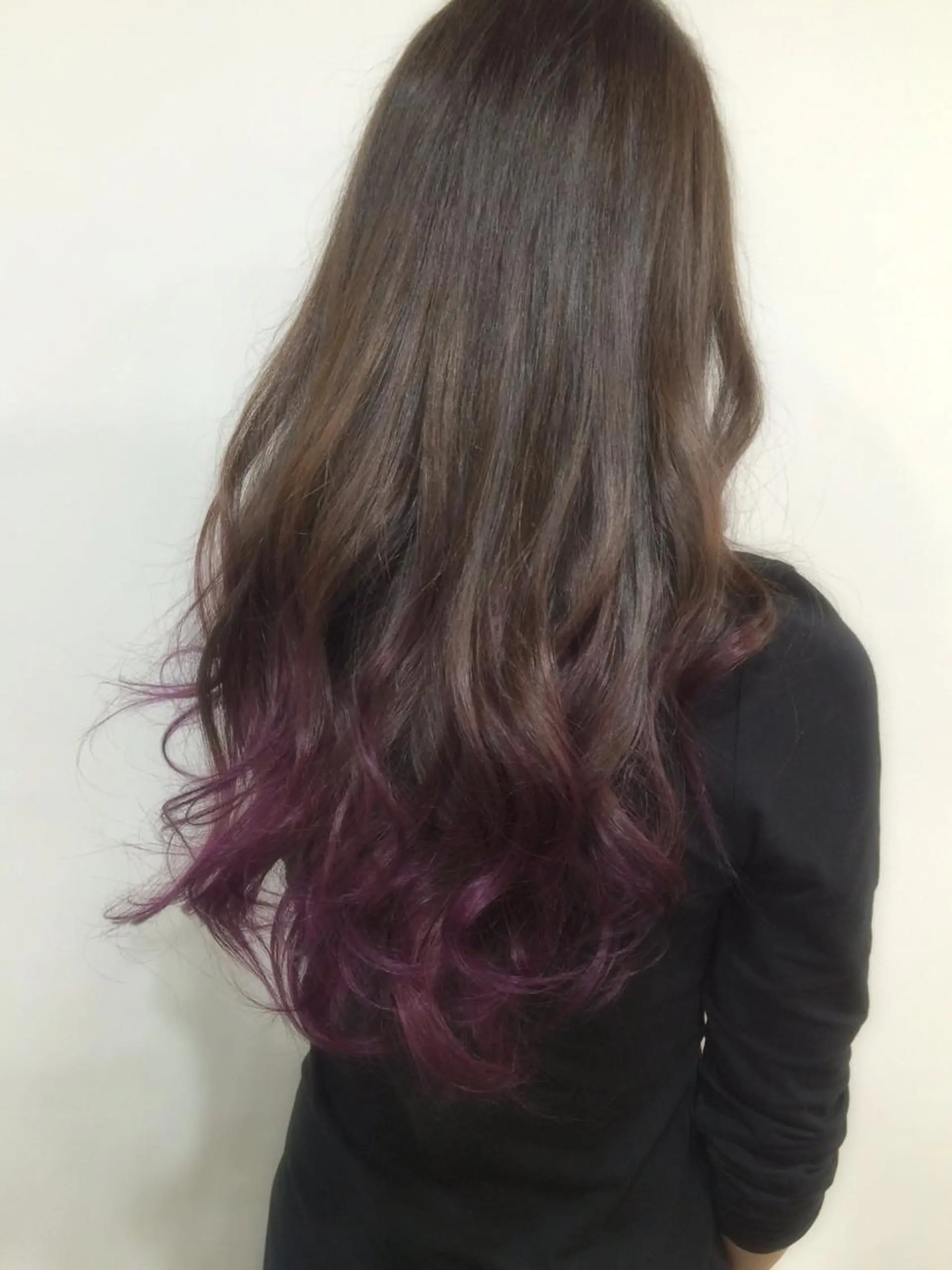 ミディアム セミロング ロング カラー パーマ ヘアアレンジ グラデーションカラー バイオレットカラー filo byFeria渋谷所属・縮毛矯正/美髪 髪質改善/石田幸輔のヘアスタイル