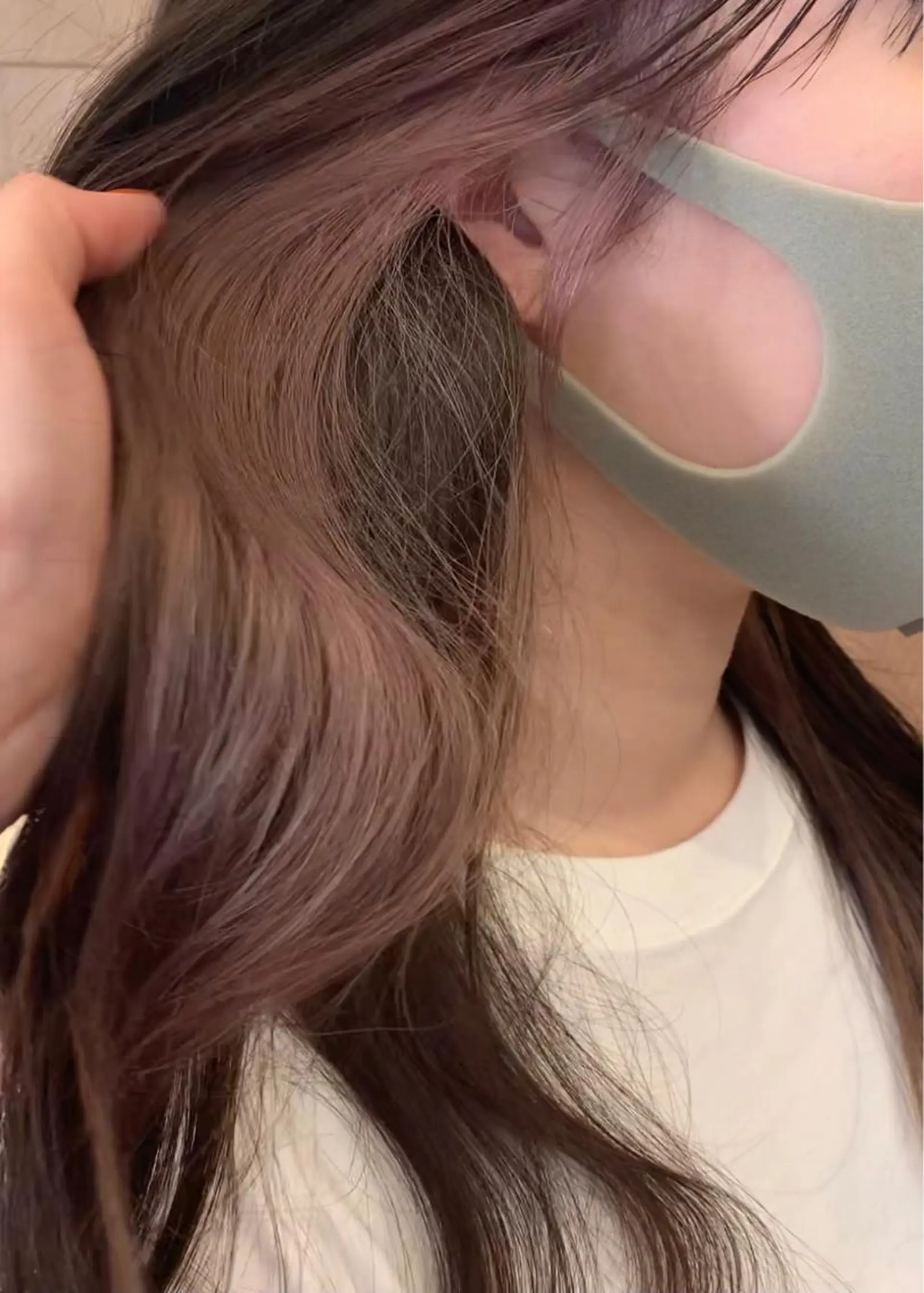 カラー ヘアカラー Aya/四条烏丸/ インナーカラーのヘアスタイル