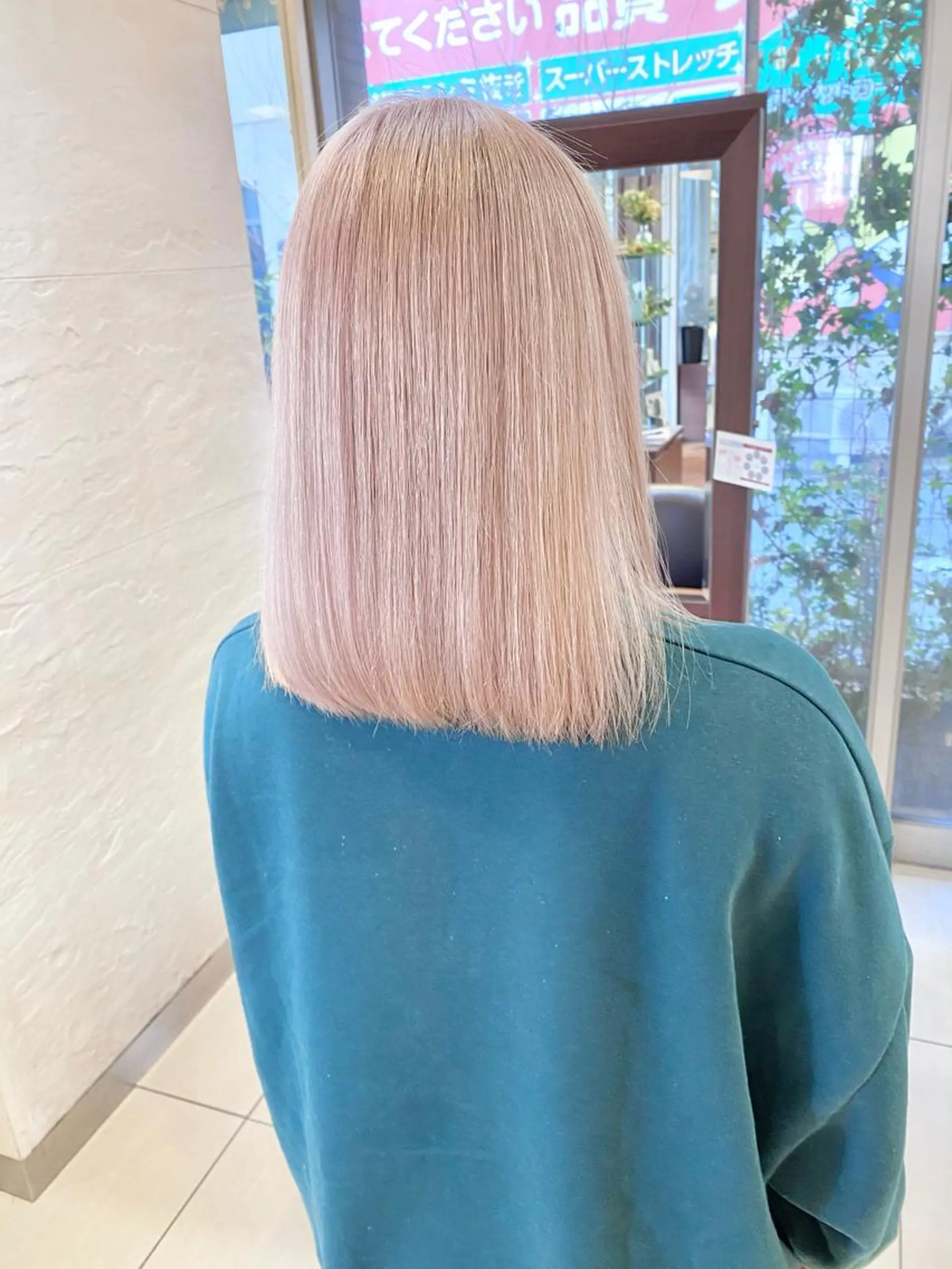 ミディアム カラー 谷口 優冴のヘアスタイル