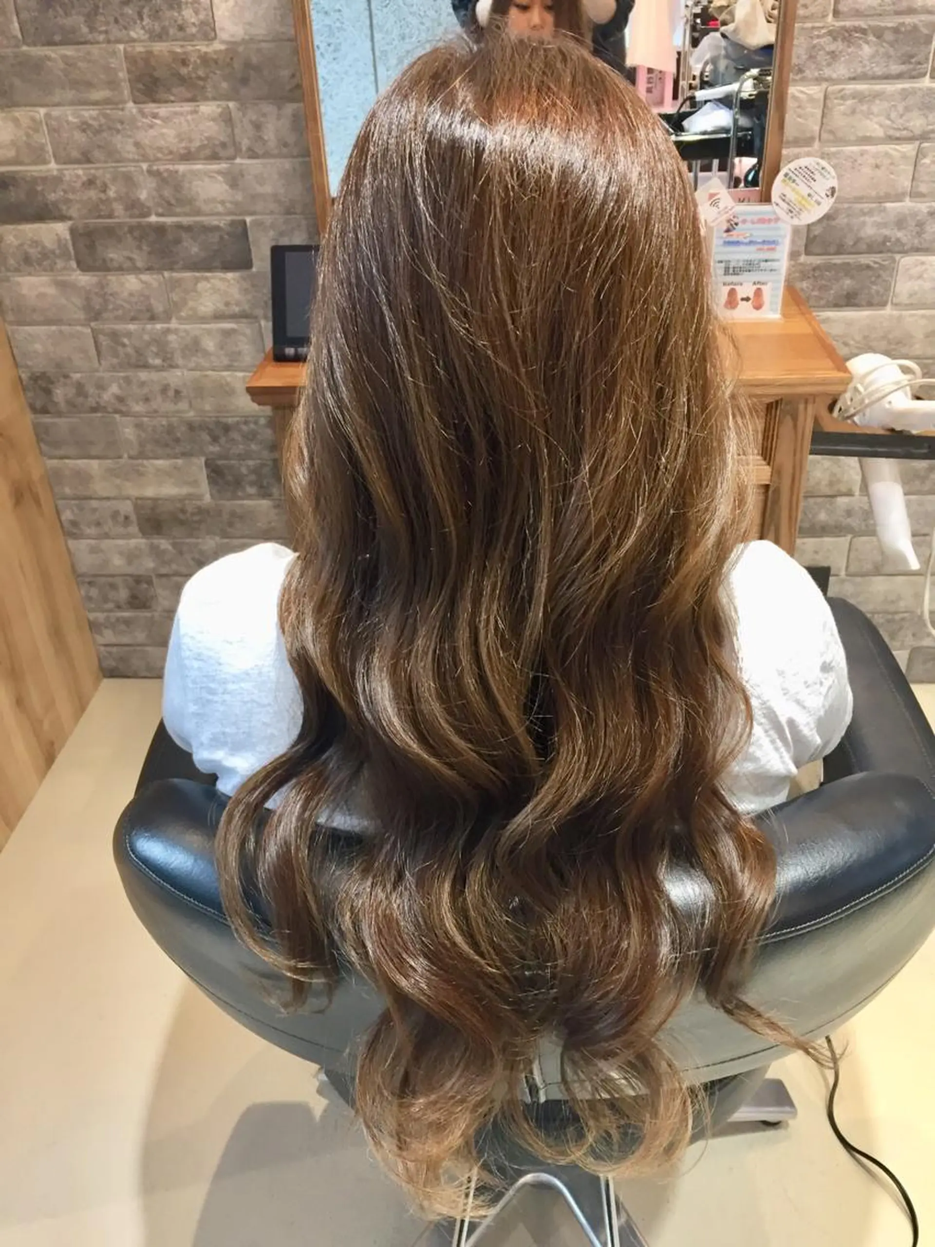 セミロング アッシュ 所渉/韓国レイヤー /ウルフカットのヘアスタイル