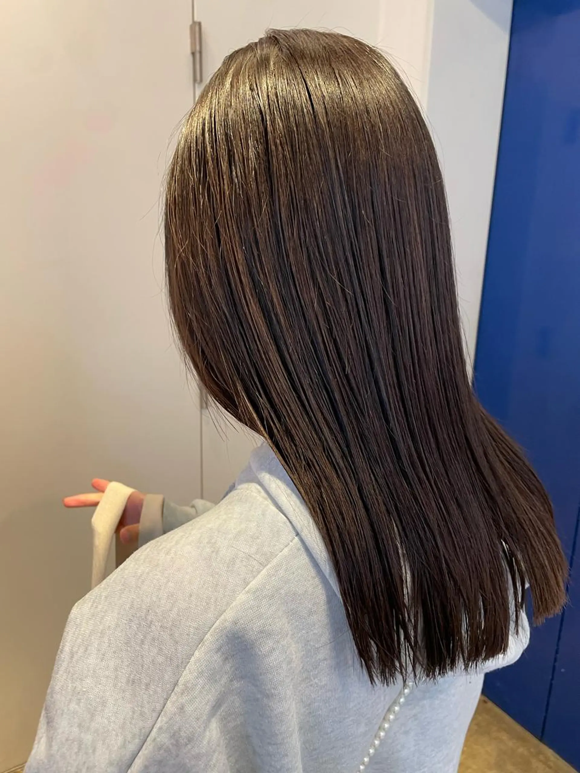 ミディアム カラー カット ヘアカラー トリートメント レイヤー／似合わせ TAKUYAのヘアスタイル