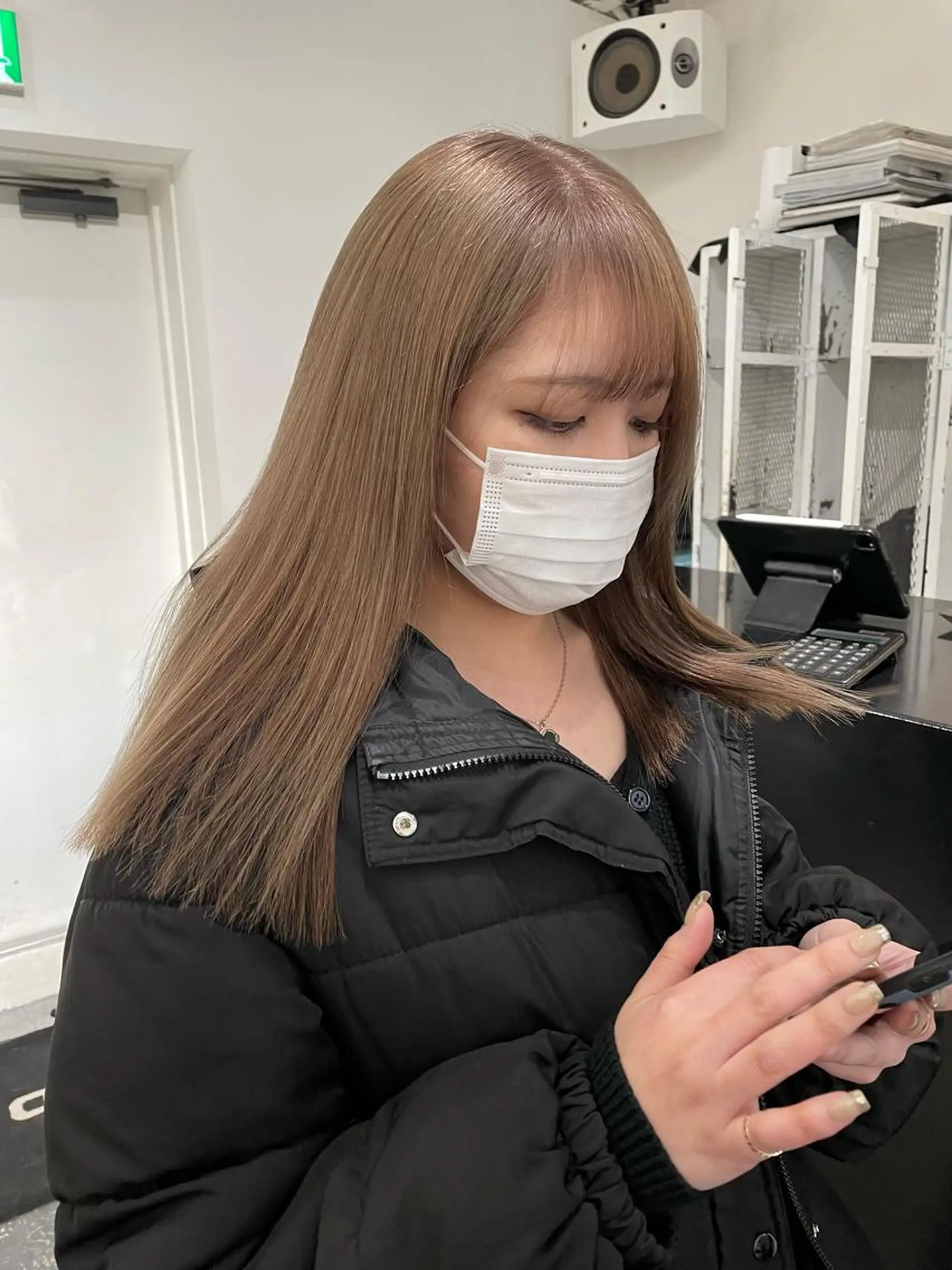 ロング カラー パーマ ヘアアレンジ メンズ キッズ ネイル マツエク・マツパ アイブロウ メンズブリーチ ブリーチ グレージュ シアーグレージュ カット ヘアカラー トリートメント 艶ハイトーン/ヘア アレンジAYAKAのヘアスタイル