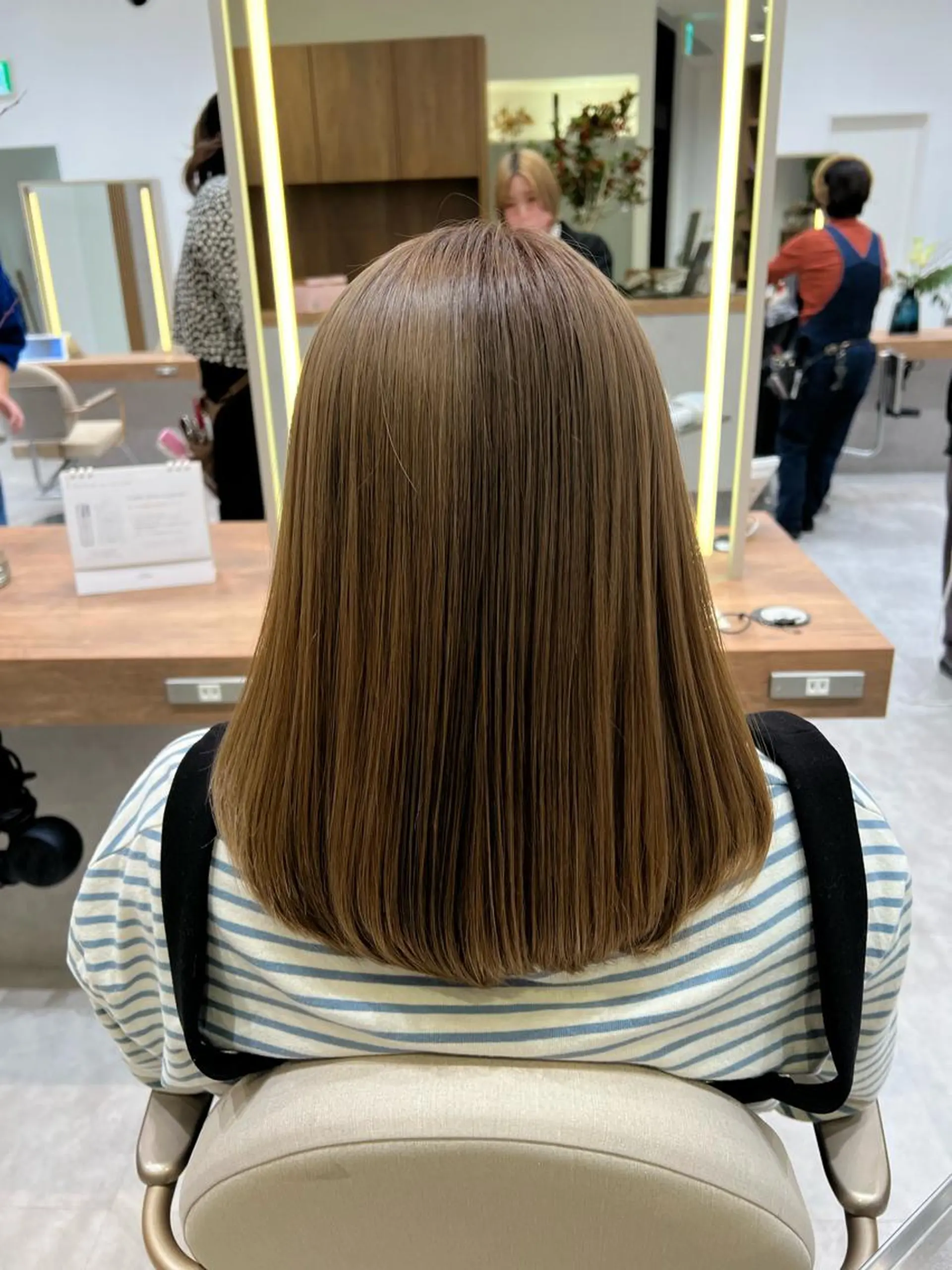 カラー 一ノ瀬 蘭のヘアスタイル