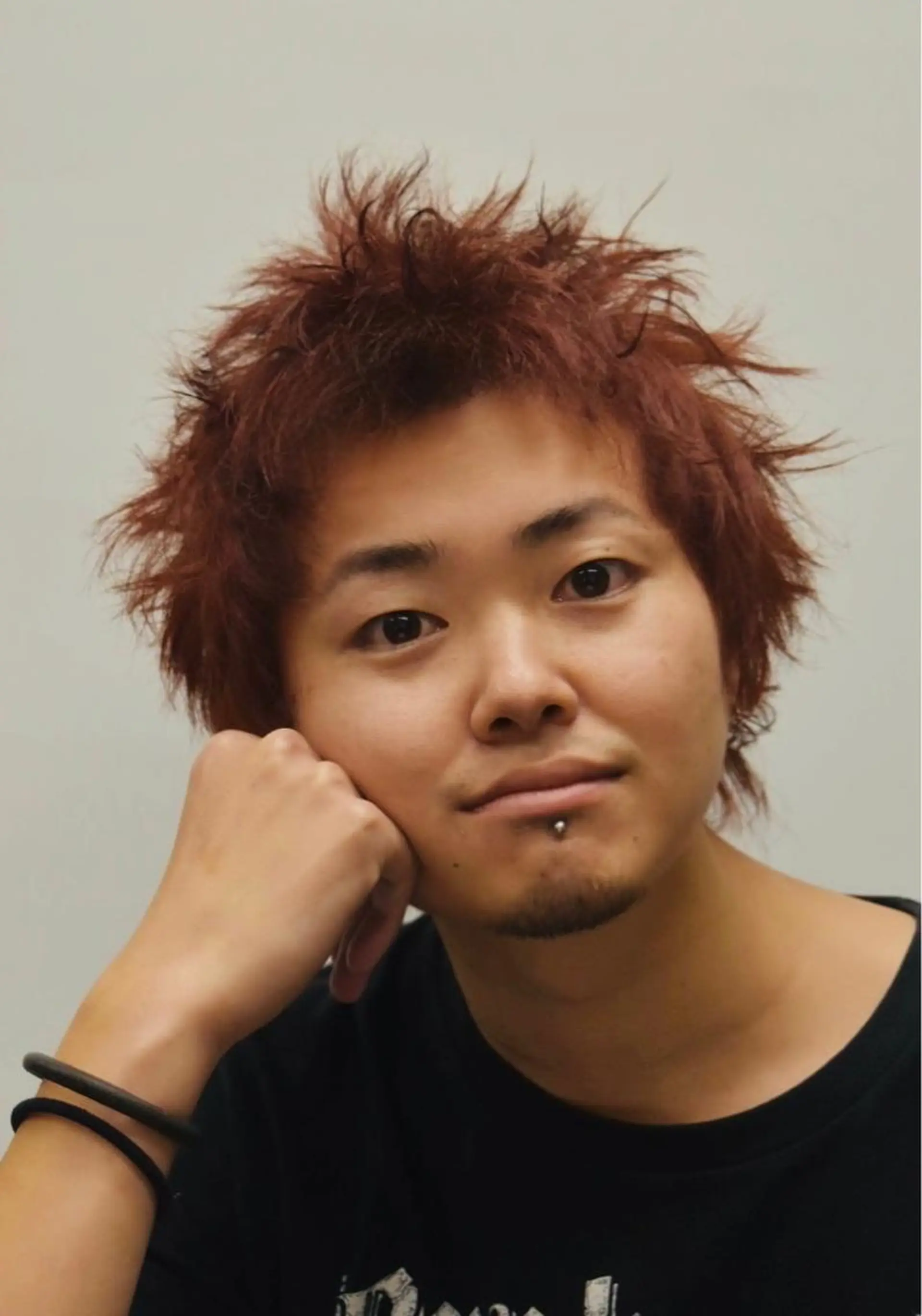 ショート カラー メンズ KAH所属・Koichi Satoのヘアスタイル