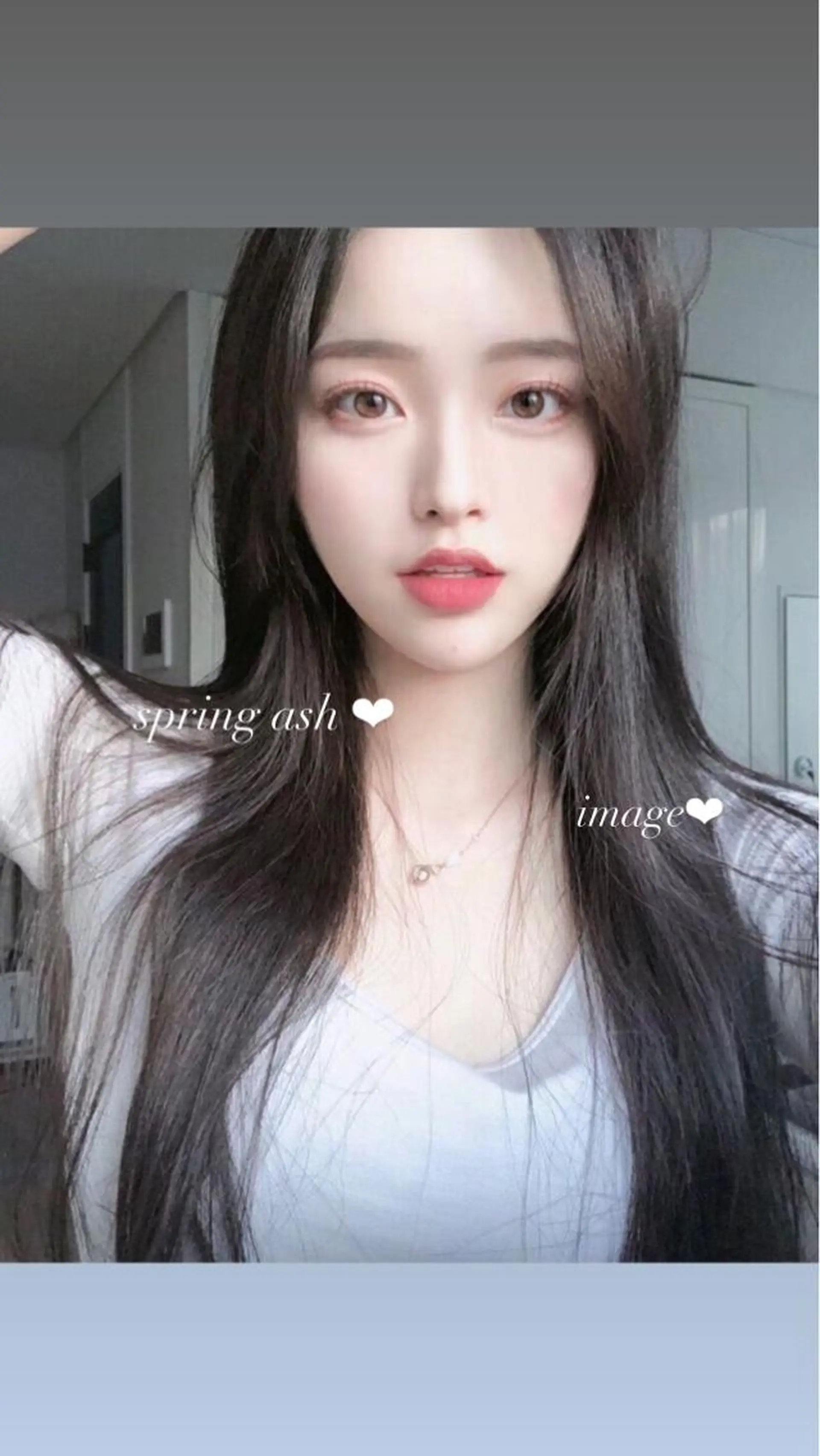 ロング カット 韓国 / 中国ヘア 🦋Noniのヘアスタイル