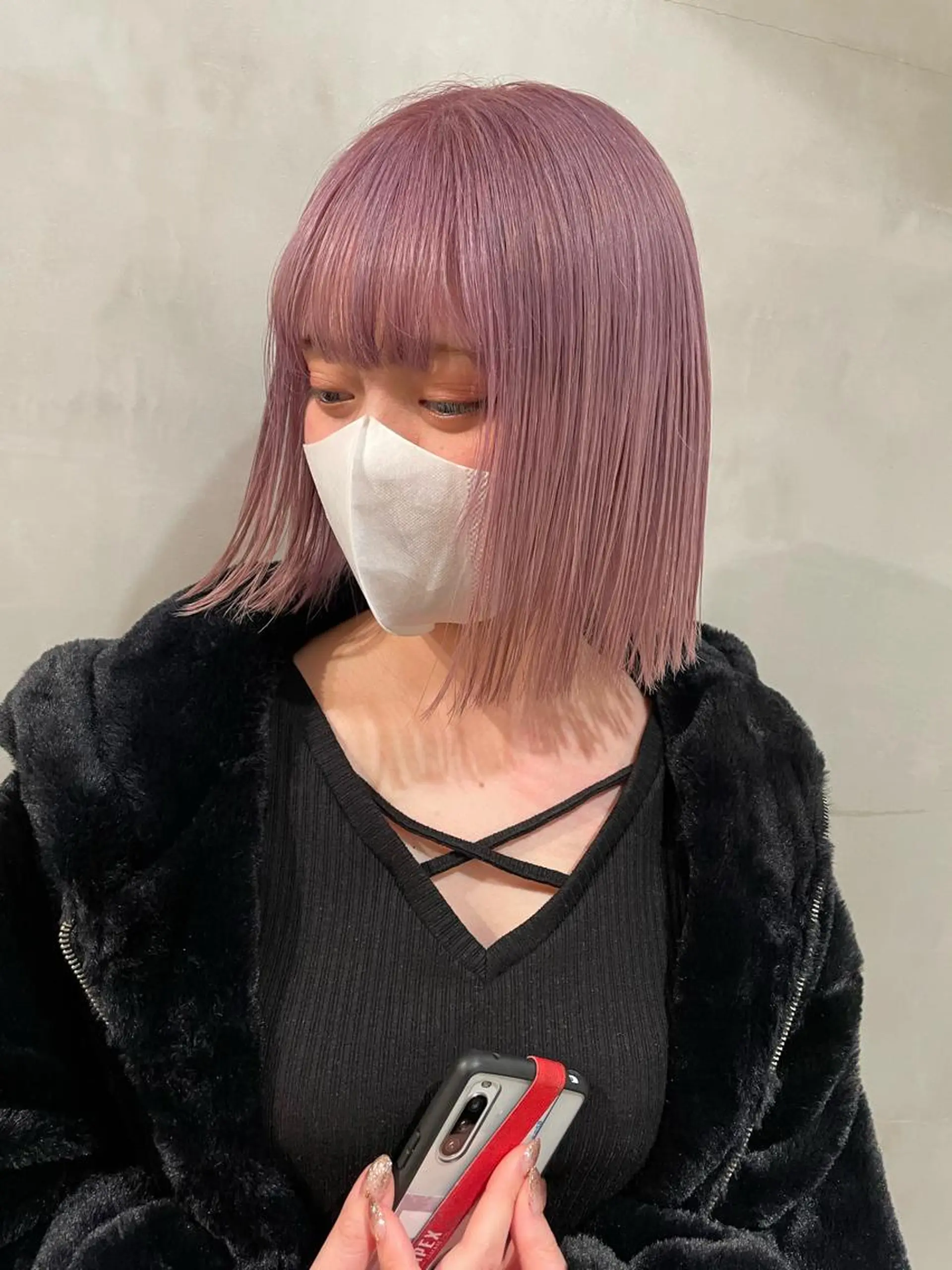 ミディアム カラー カット ヘアカラー トリートメント 優作 〜圧倒的信頼〜のヘアスタイル