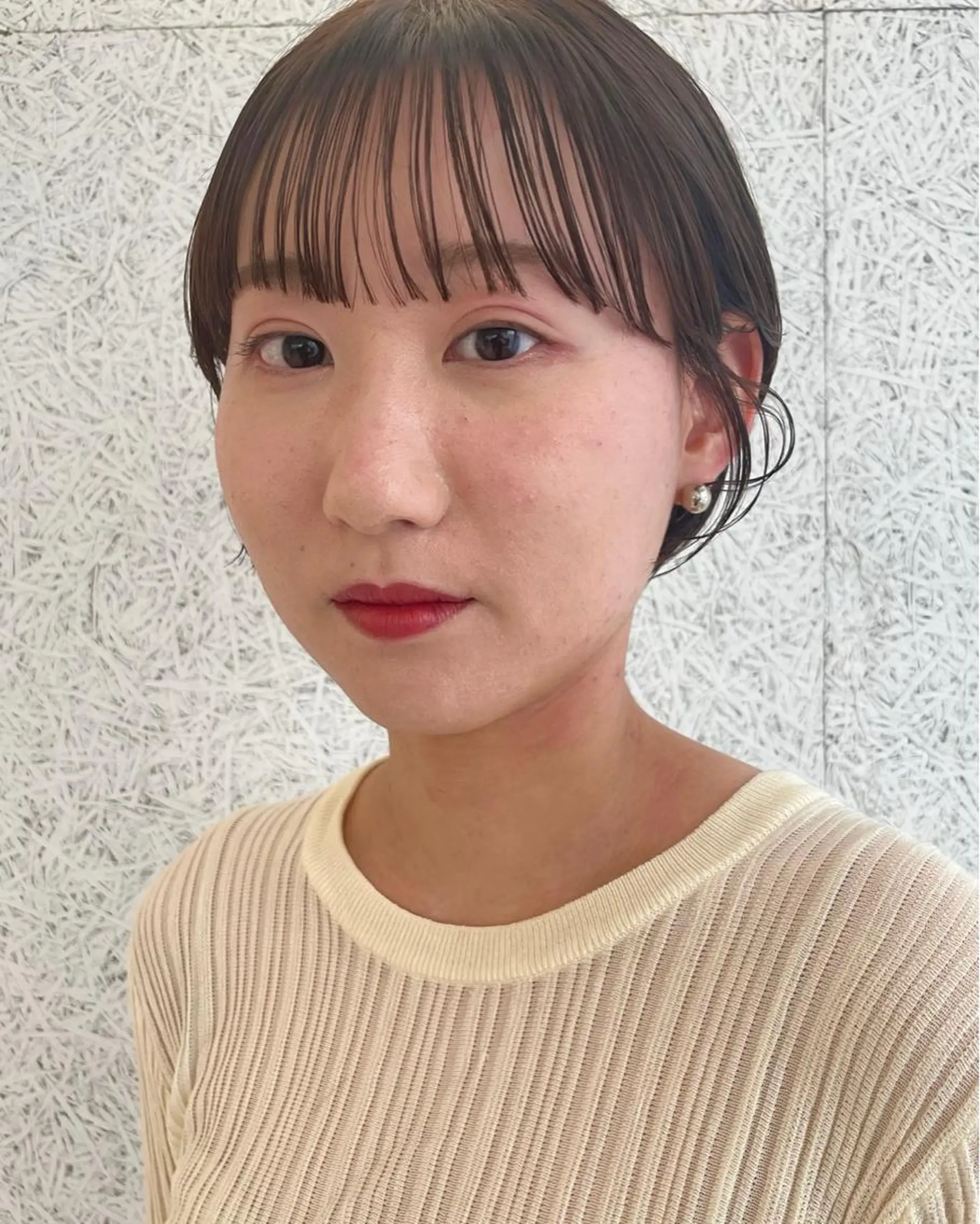 ショート カラー 顔周りカット ショートヘア SOYON 🤍CHIZU🤍.のヘアスタイル