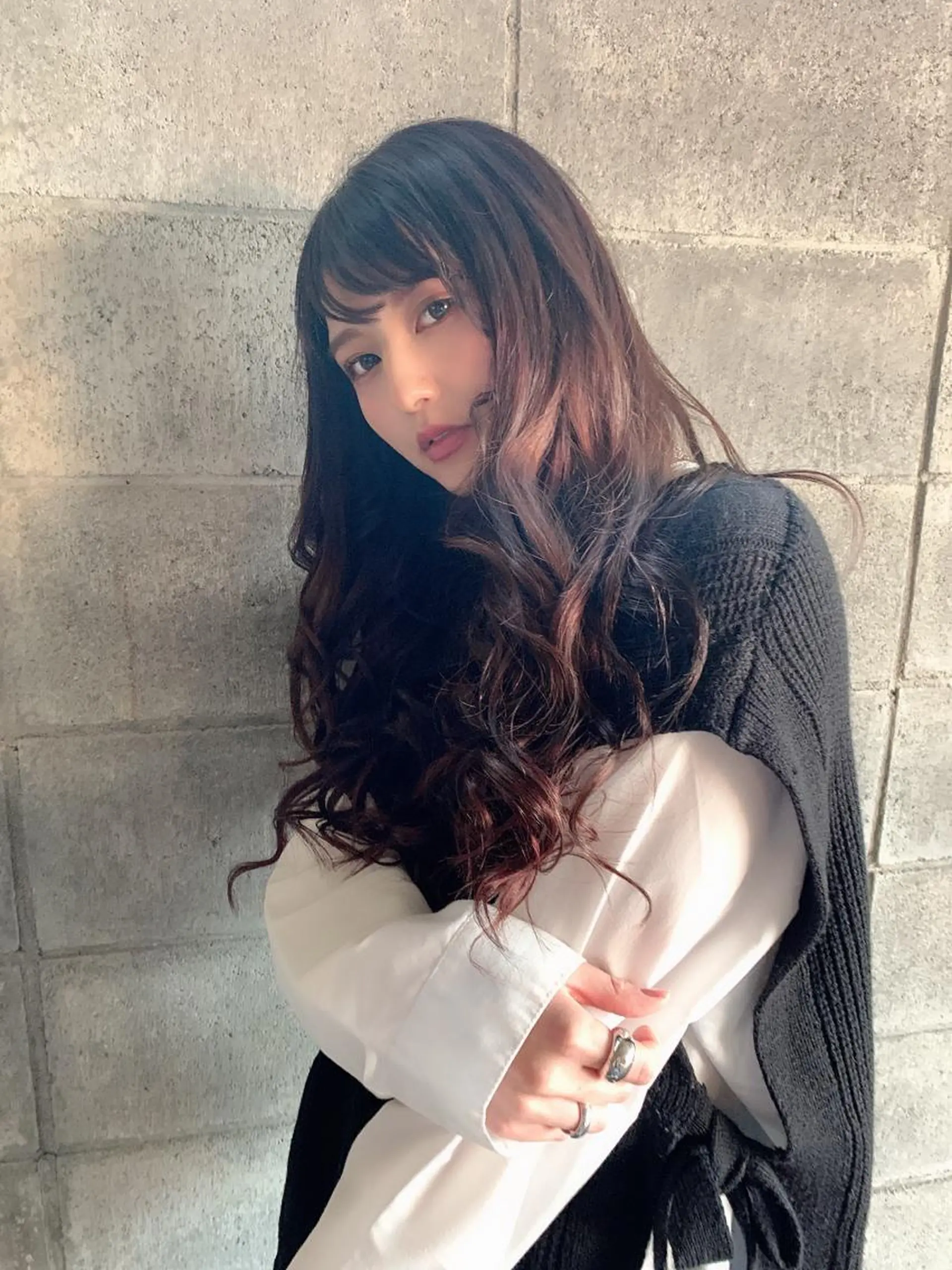 ロング ヘアカラー エクステ エクステ/髪質改善/ rita/フルヤマのヘアスタイル