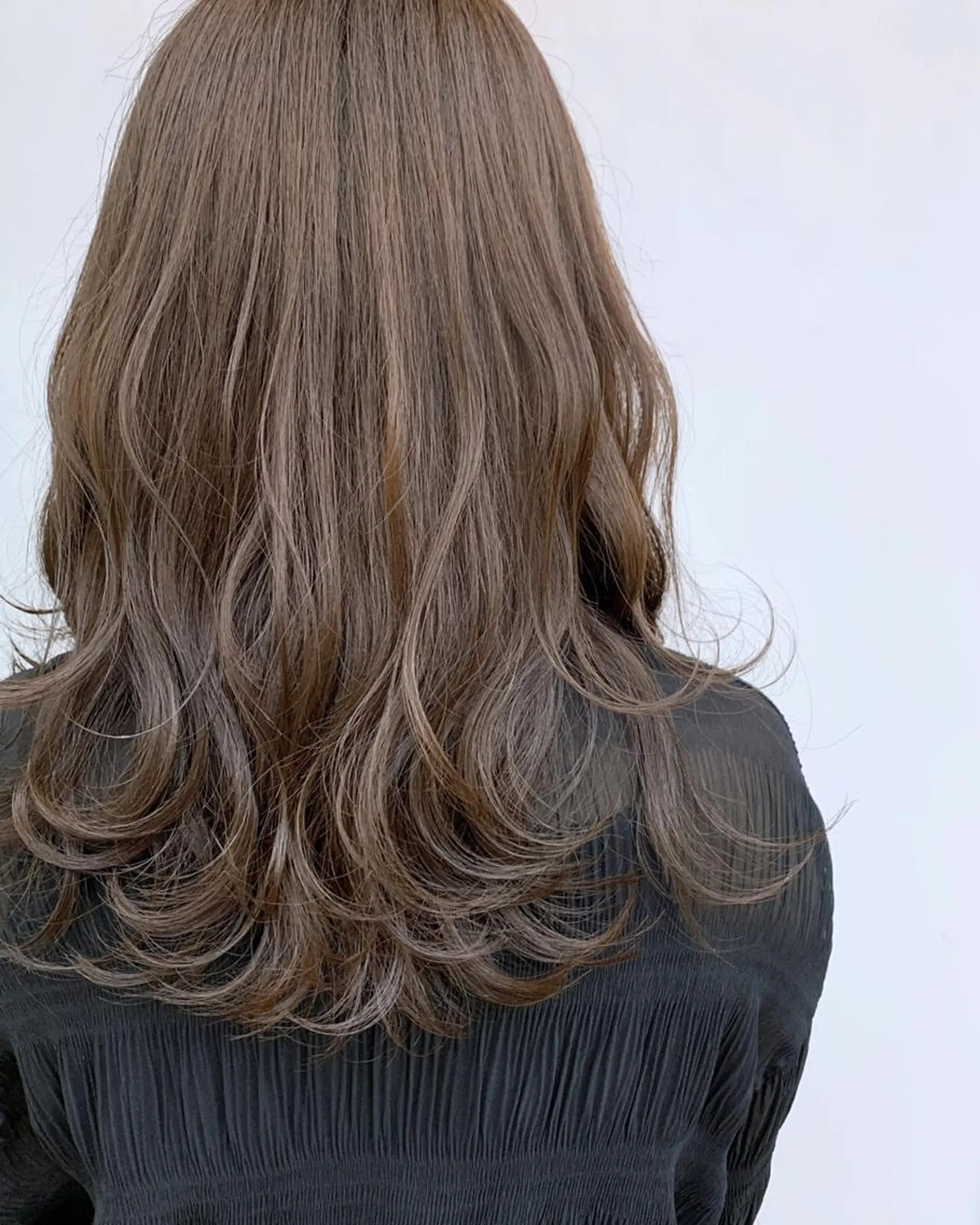 ミディアム パーマ カラー ROW町田 山本圭一郎のヘアスタイル