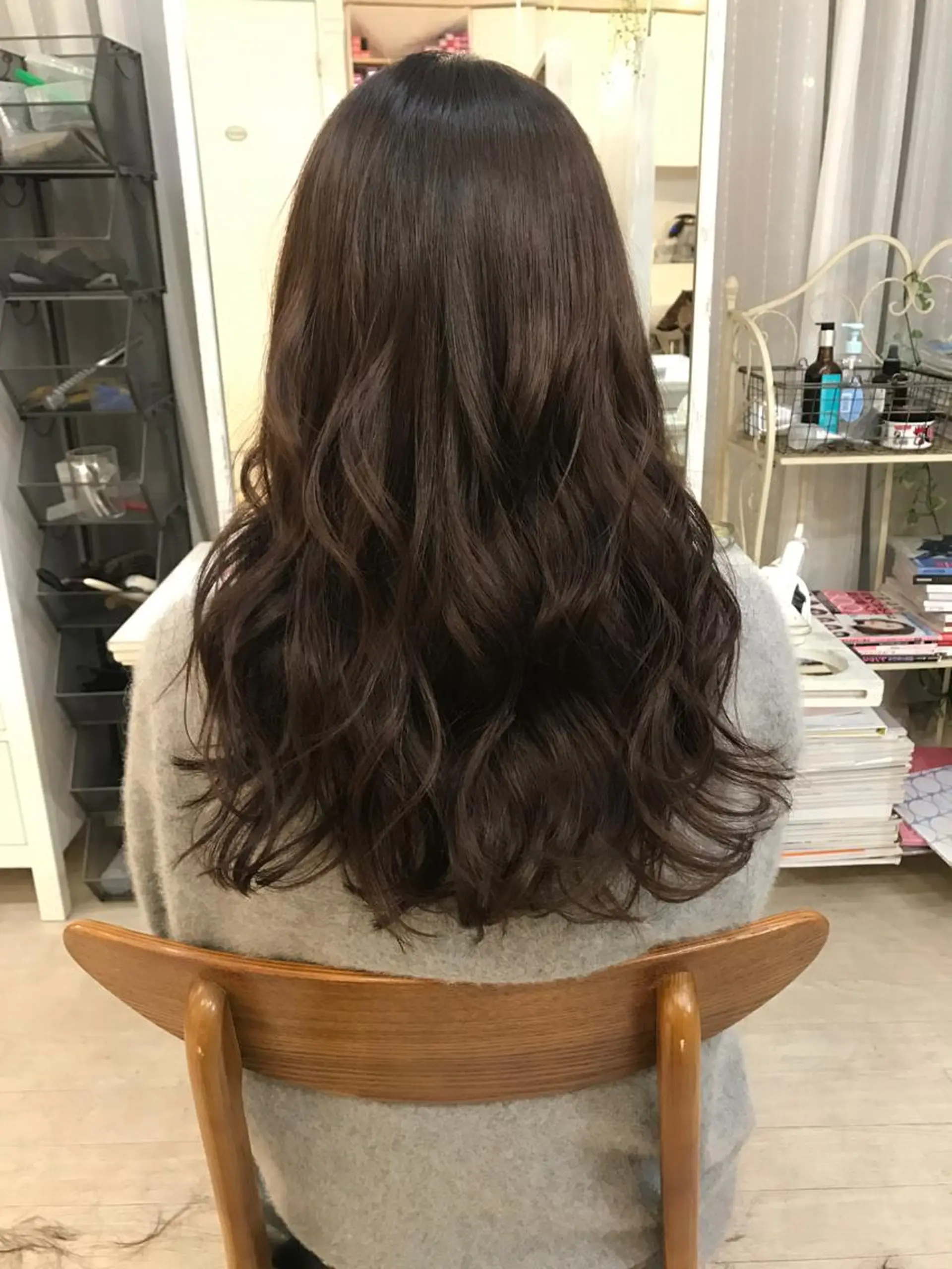 ロング ハイライト エクステ(レミー毛) NINEのヘアスタイル