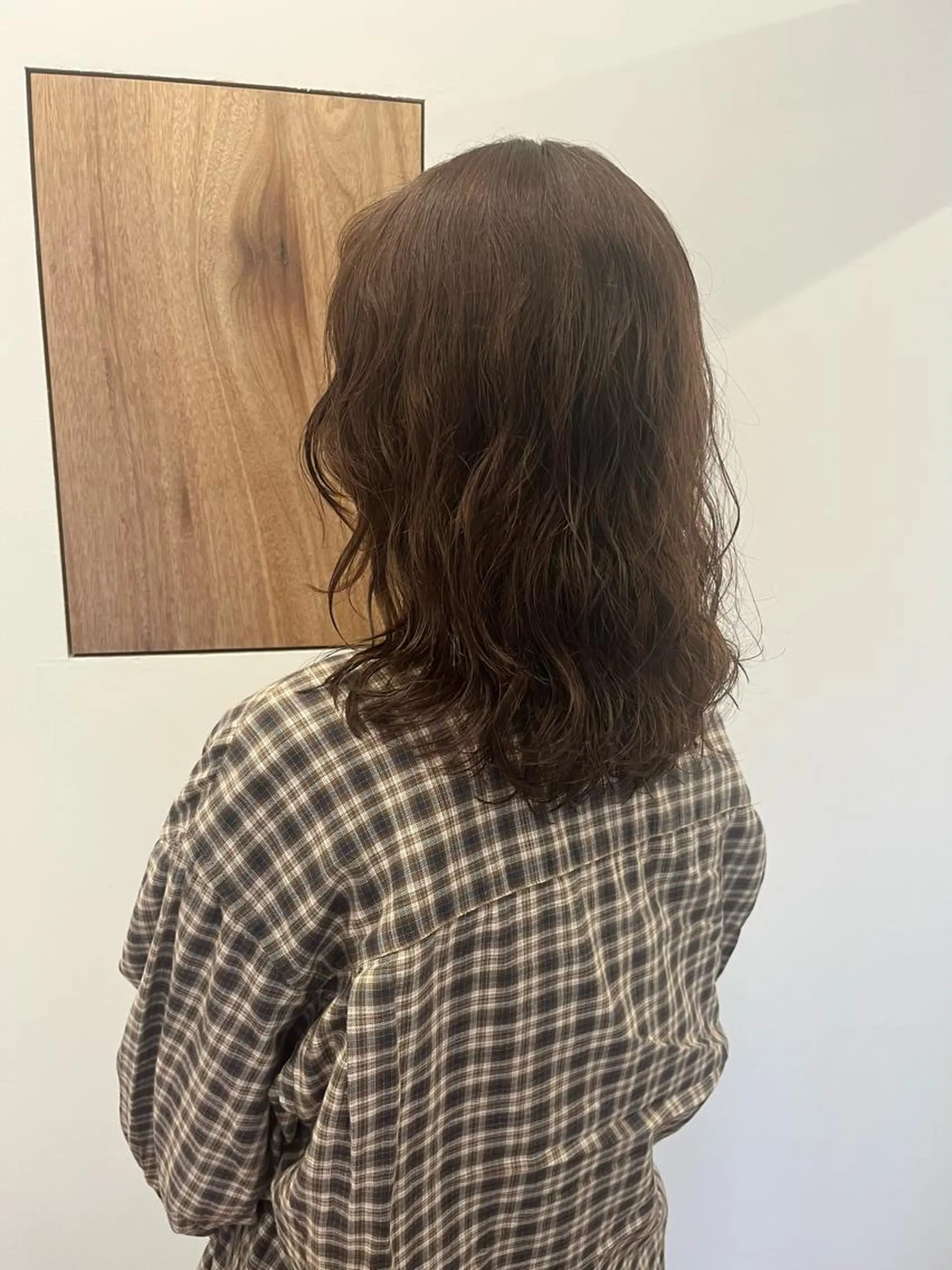 ミディアム パーマ ミディアムパーマ 西山 紗耶香🪽 透明感カラー/ボブのヘアスタイル