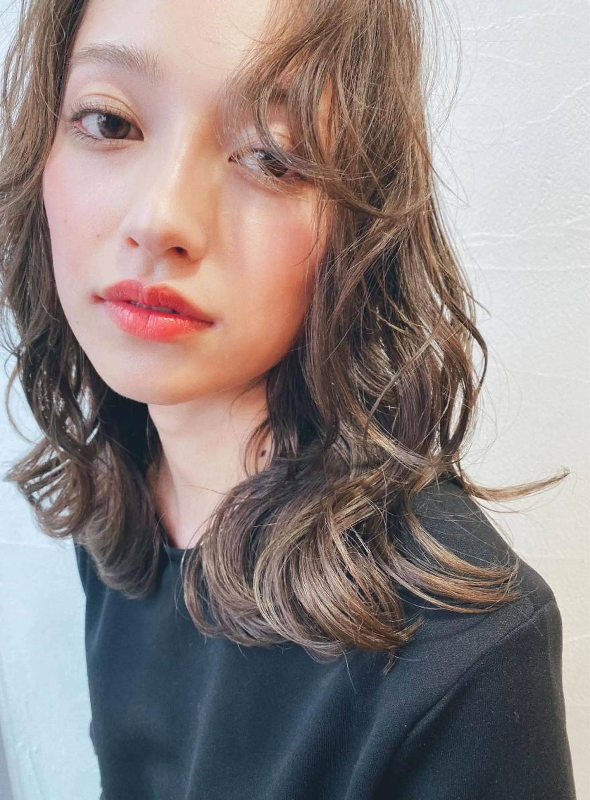 ミディアム カラー メンズカット特化柏駅 徒歩3分LOUのヘアスタイル