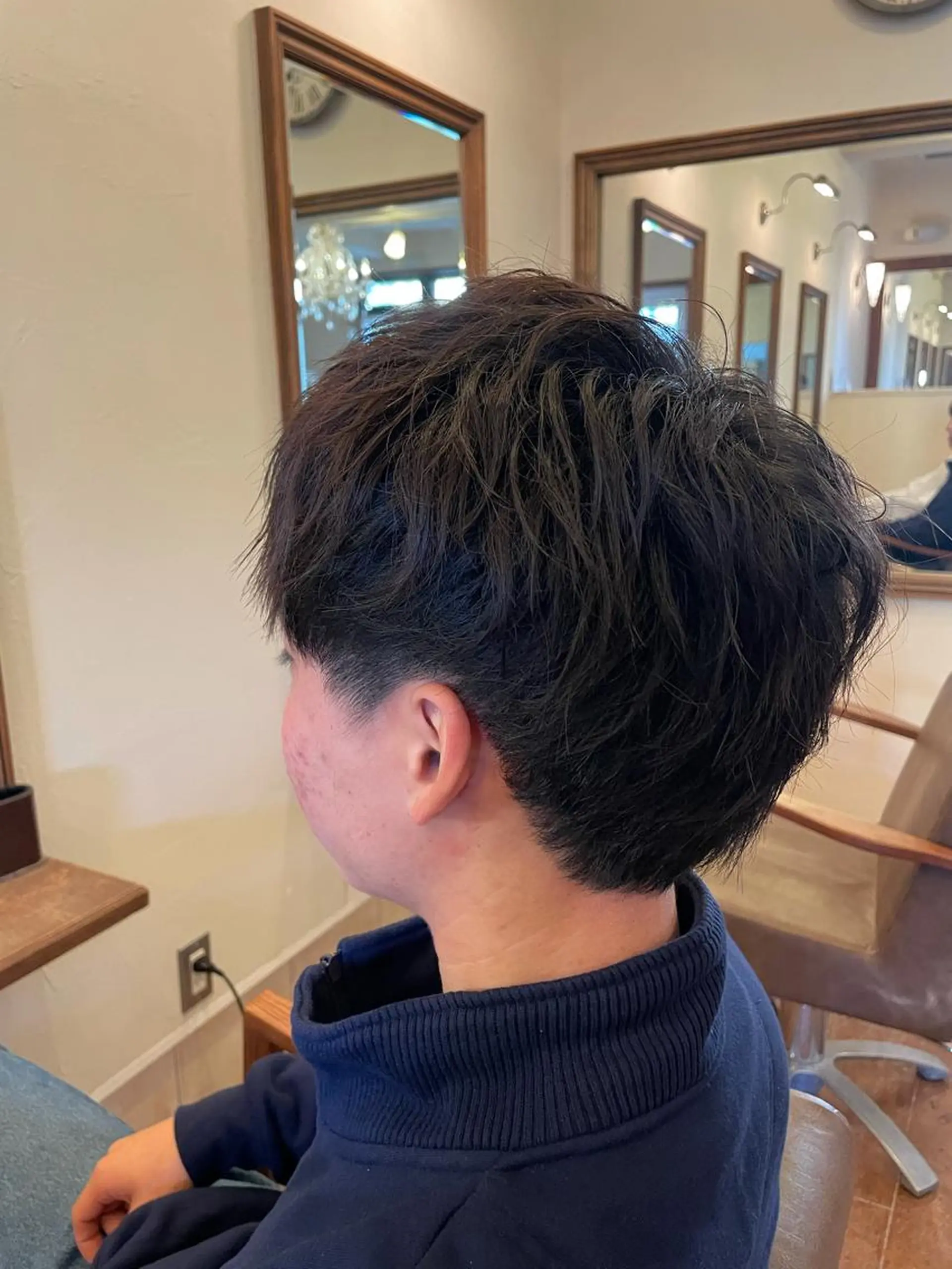 ショート メンズ 大宮｜似合わせ髪質 改善カットカラー｜のヘアスタイル