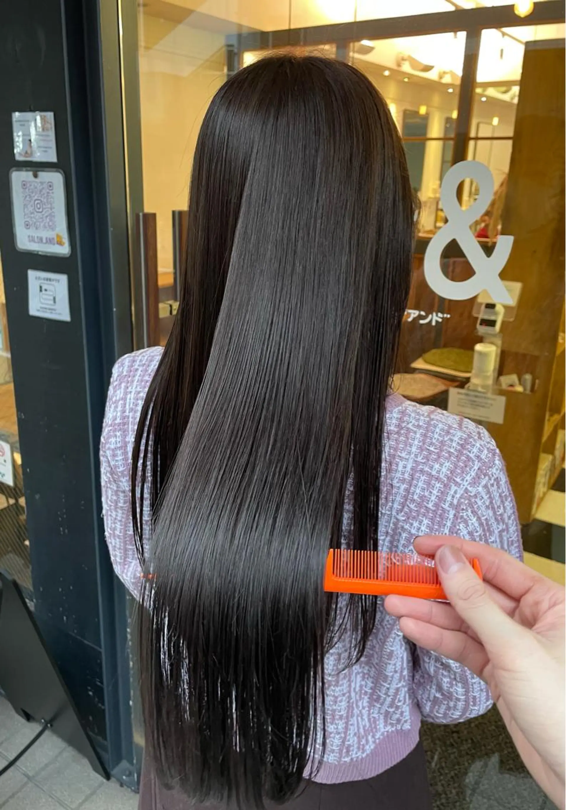 ロング カラー ブラウンカラー 透明感カラー トリートメント ヘアカラー トリートメント ⚡️学芸大学 川上拓真⚡️のヘアスタイル