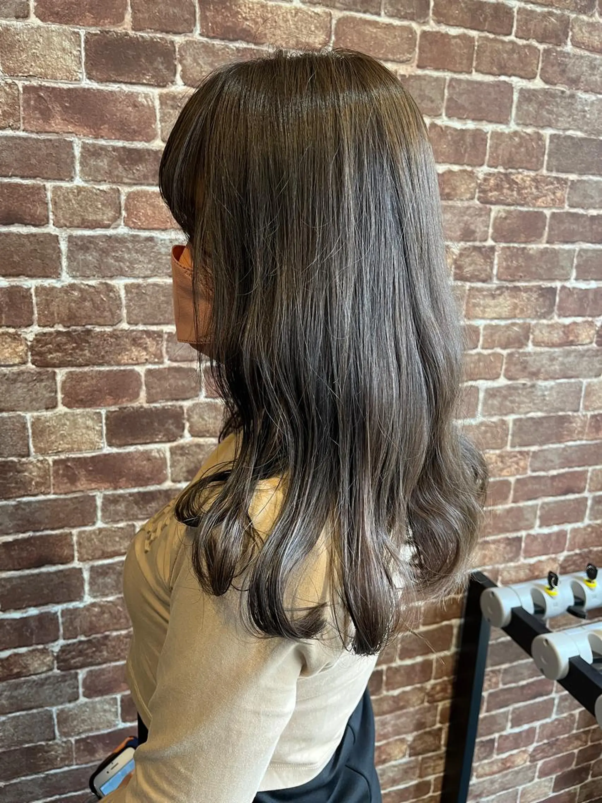 セミロング カラー パーマ ヘアアレンジ メンズ キッズ ネイル マツエク・マツパ アイブロウ メンズブリーチ メンズハイライト メンズインナーカラー メンズ韓国風 ブリーチ カット トリートメント ヘアセット times salon名駅所属・久木原 ゆりのヘアスタイル