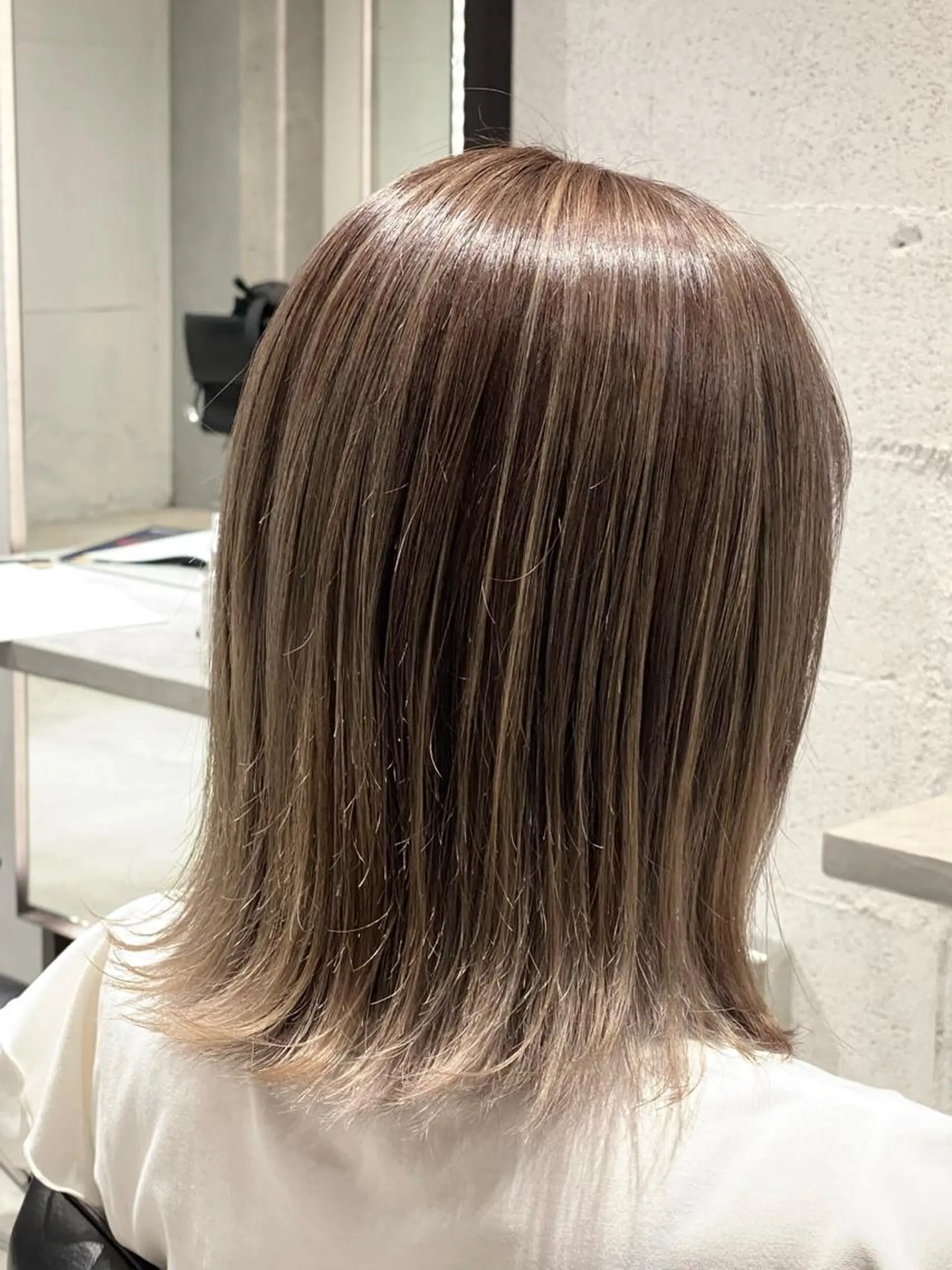 カラー ヘアカラー トリートメント 髪質改善/縮毛矯正 レイヤー/松川匠のヘアスタイル