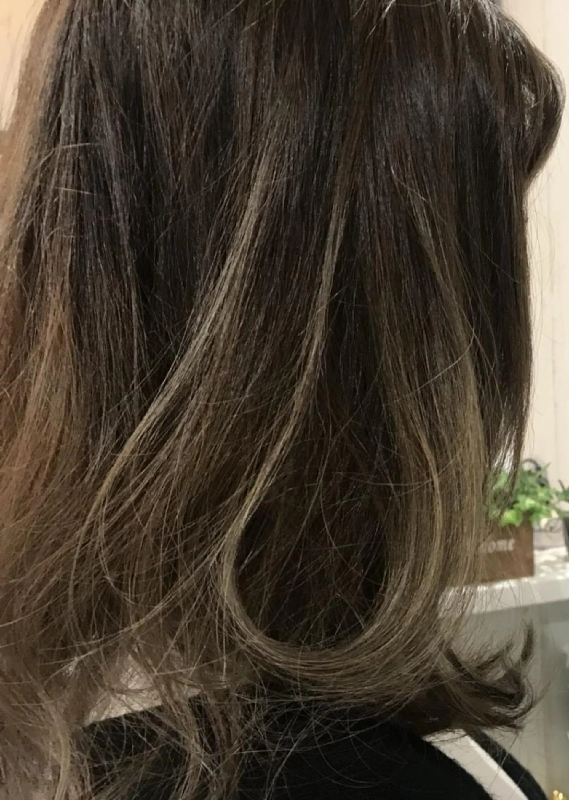 ロング カラー チビ編み込みエクステ シールEXどぅ〜すのヘアスタイル