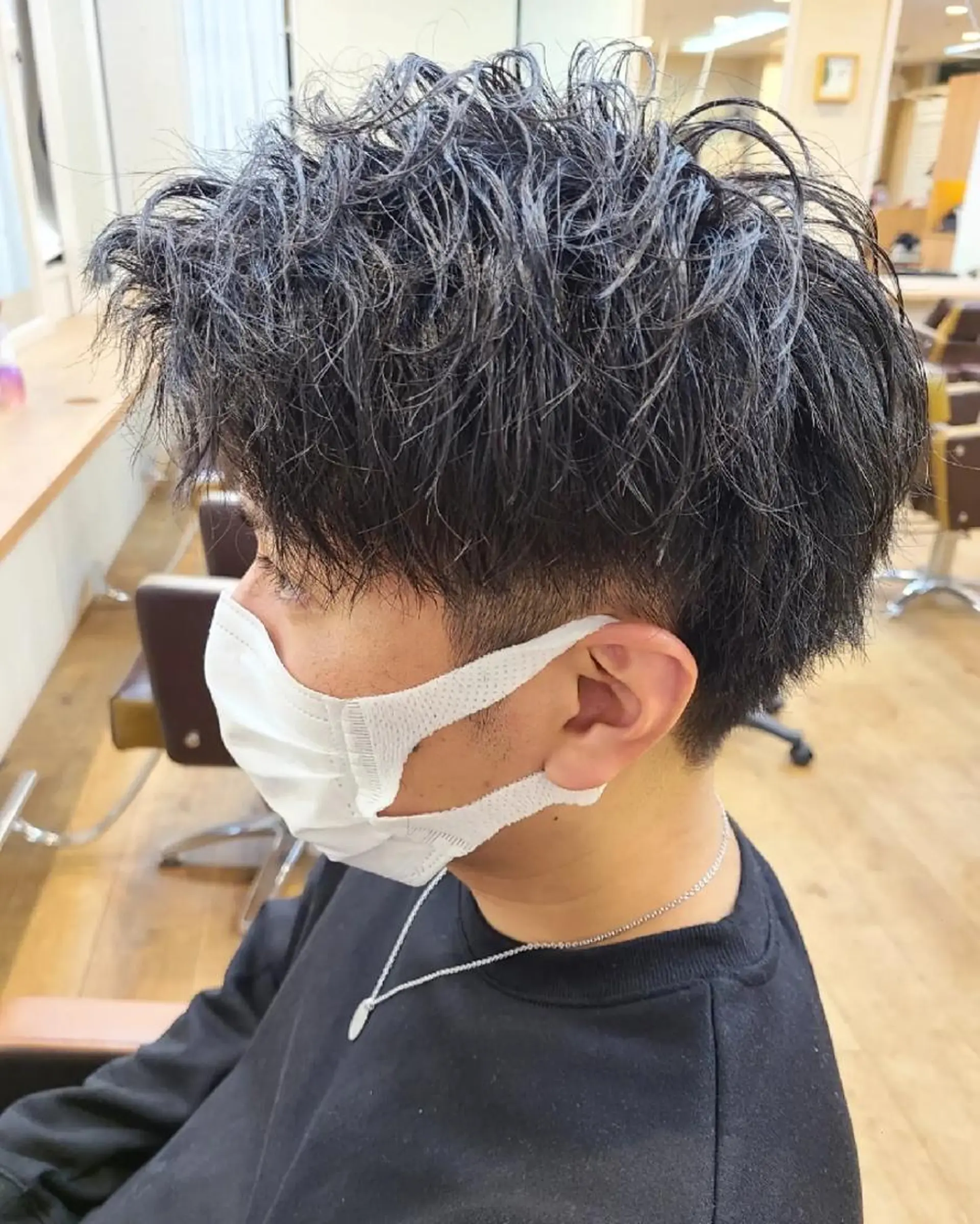 ショート メンズ カット パーマ 【ネウィ天王寺 】seiyaのヘアスタイル