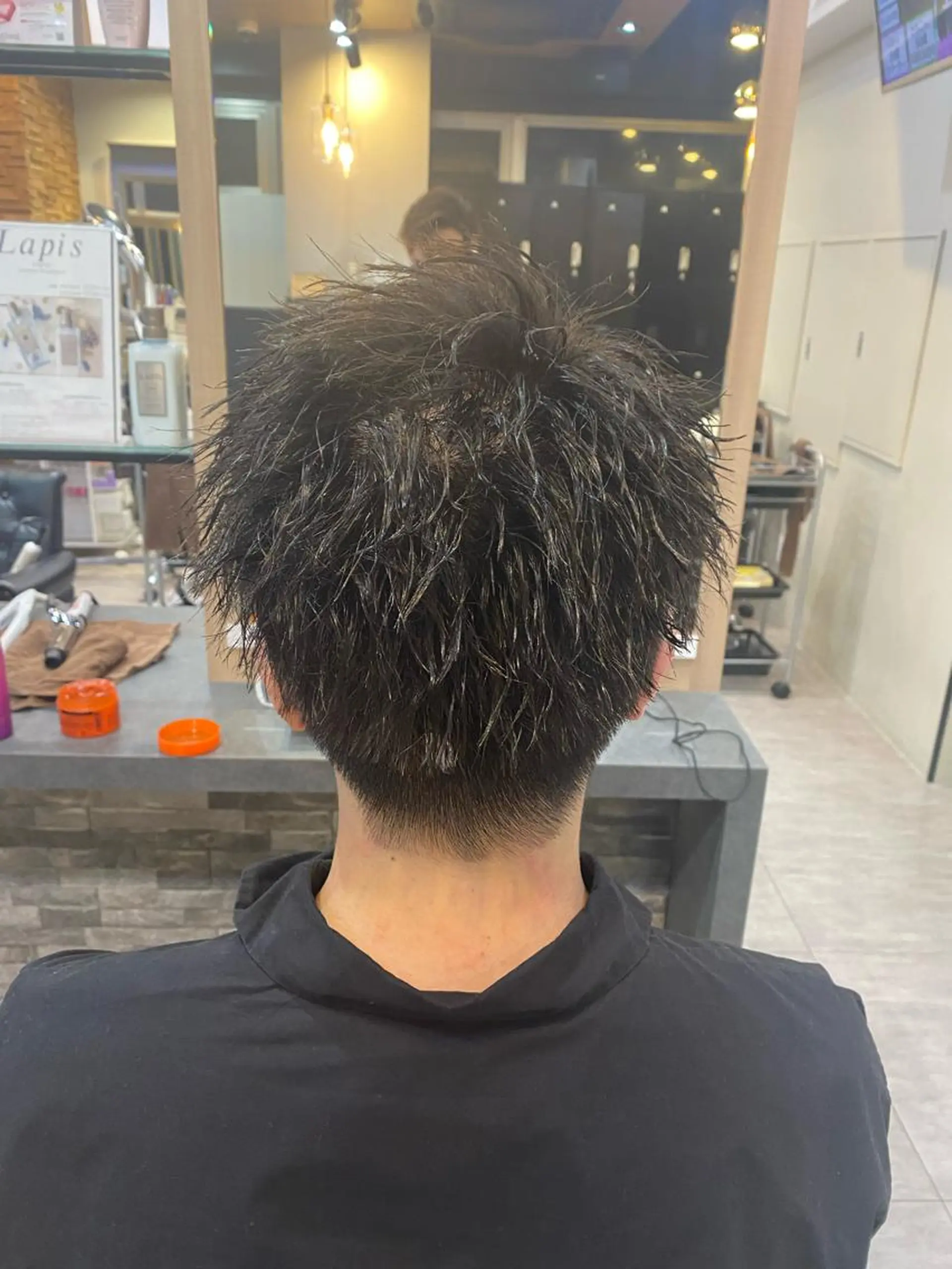 パーマ ヘアアレンジ メンズ men'slapis YUTOのヘアスタイル