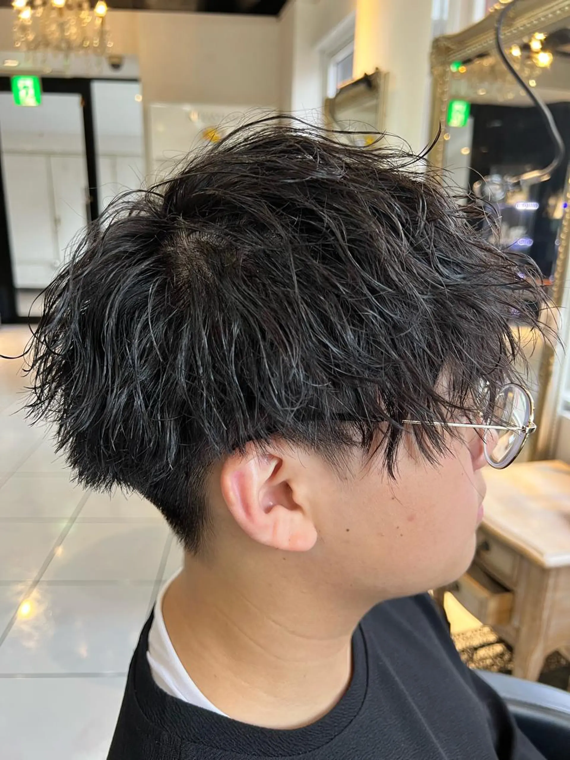 パーマ メンズ カット パーマ パーマ特化美容師 茂木広幸のヘアスタイル