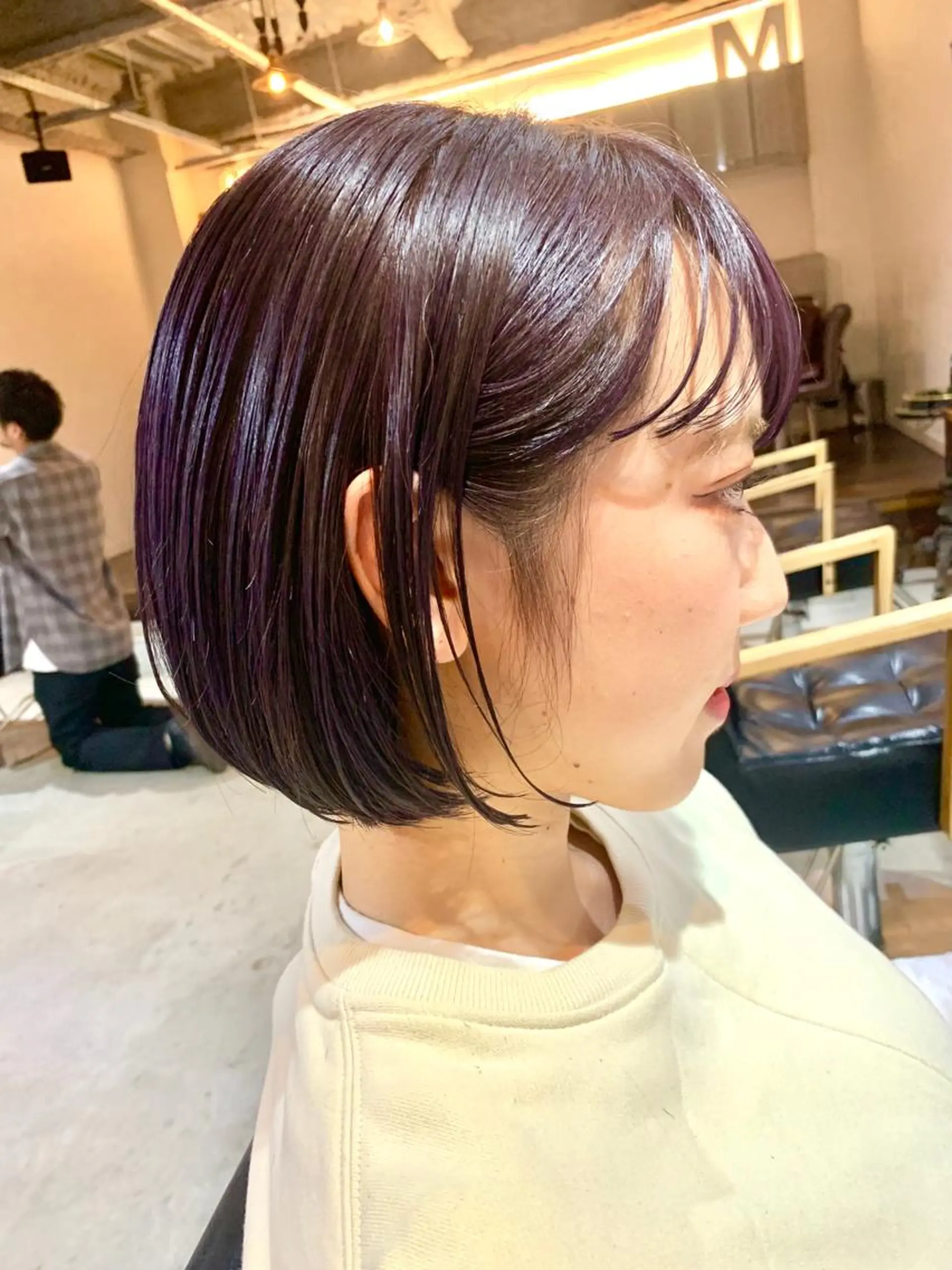 ショート カラー メンズヘア/レイヤー /ボブ山内春輝のヘアスタイル