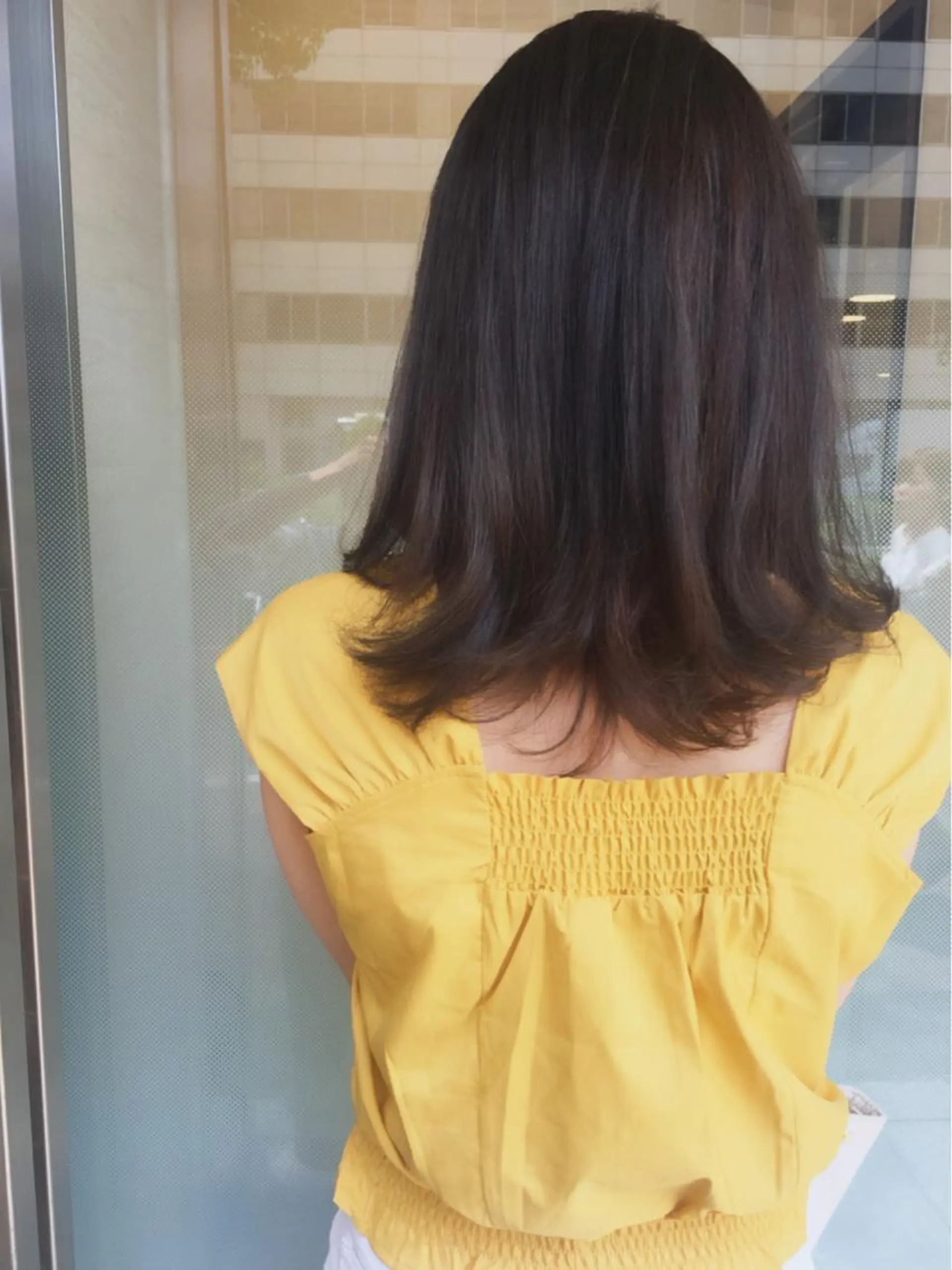 ミディアム カラー ラブーケ中川中島店 クラタチカコのヘアスタイル