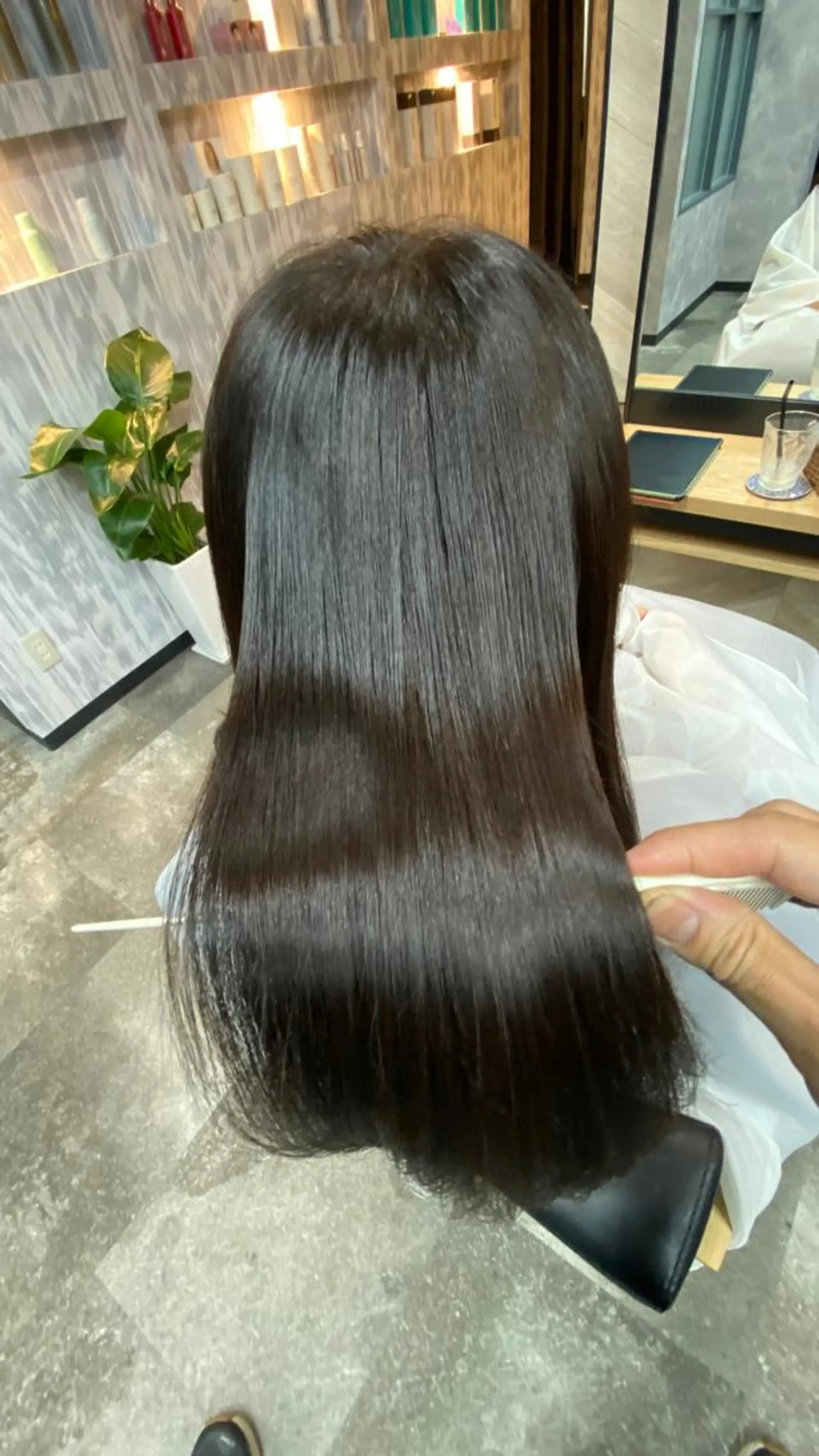 ロング 髪質改善 カット 縮毛矯正 トリートメント ✨圧倒的な艶髪体験✨ ☆Makoto☆のヘアスタイル