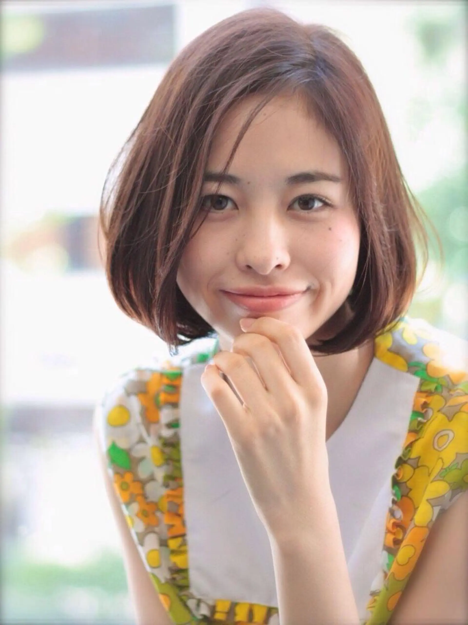 ショート ボブ 髪質改善縮毛矯正✨ ナリタユウヤのヘアスタイル