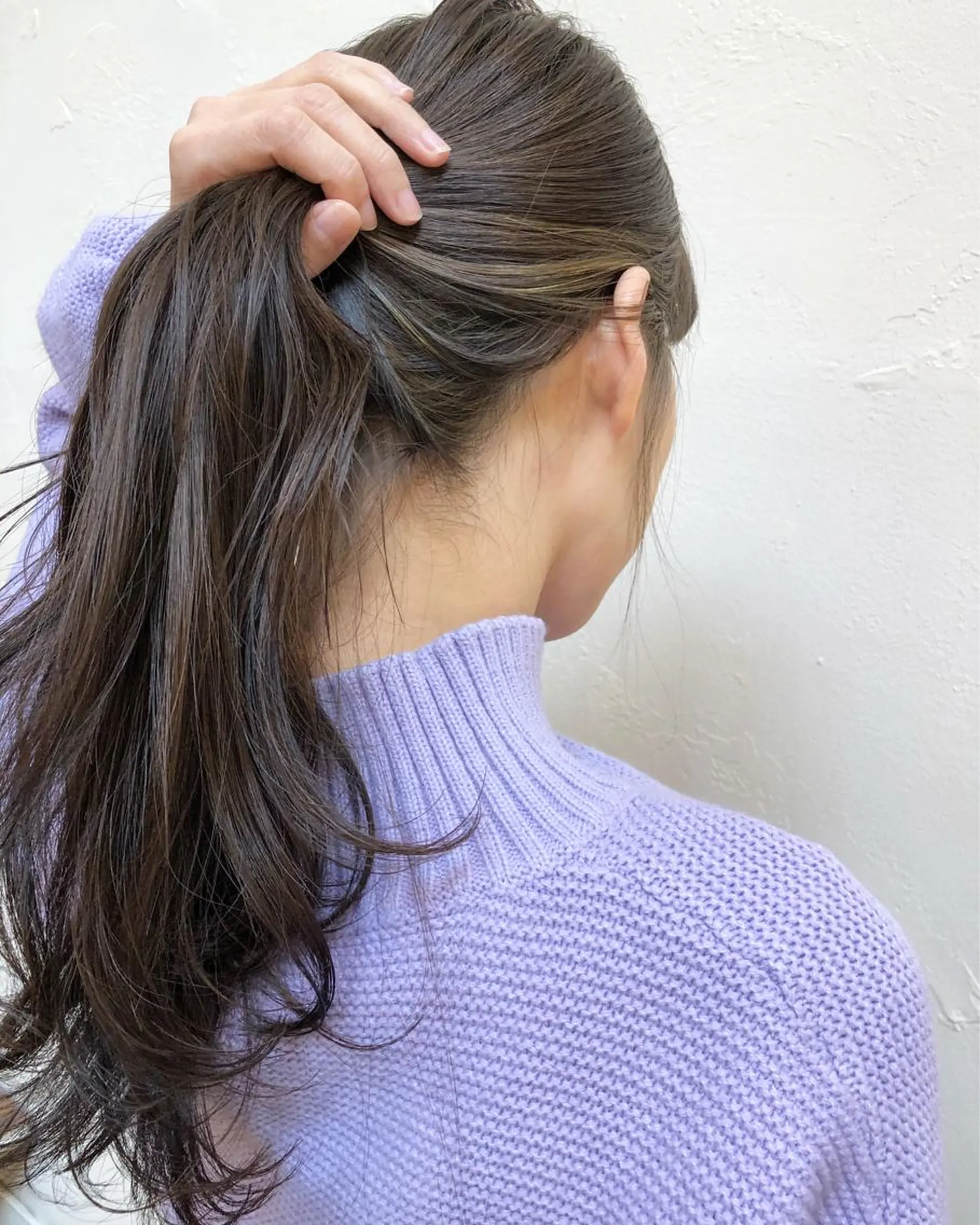 ロング カラー ベージュカラー ハイライトカラー ハイライト luve heart's And Be  minamisemba所属・脇坂 佳世の眉毛・アイブロウイメージ