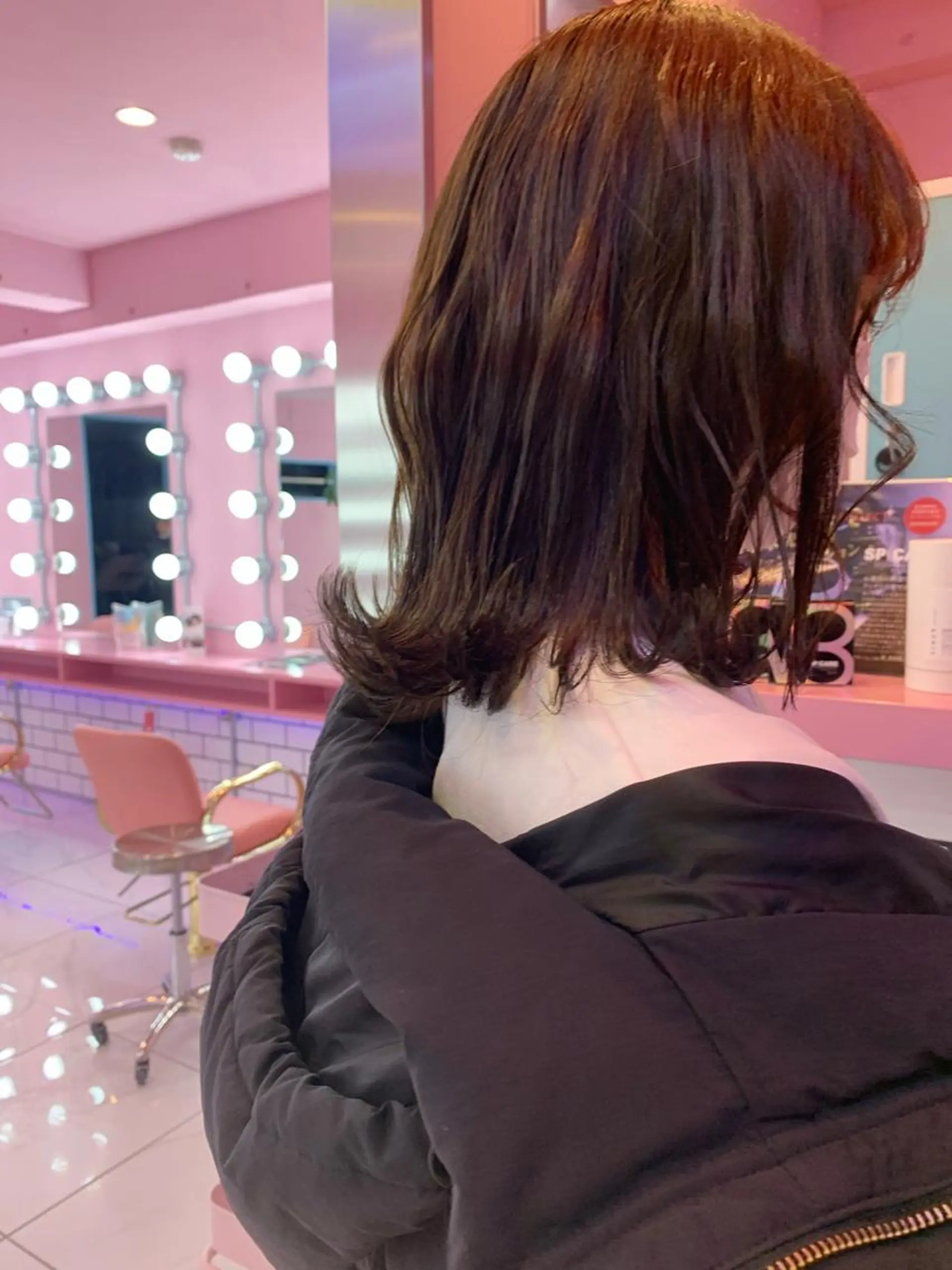 ミディアム 似合わせカット 心斎橋/ブリーチ minamiのヘアスタイル