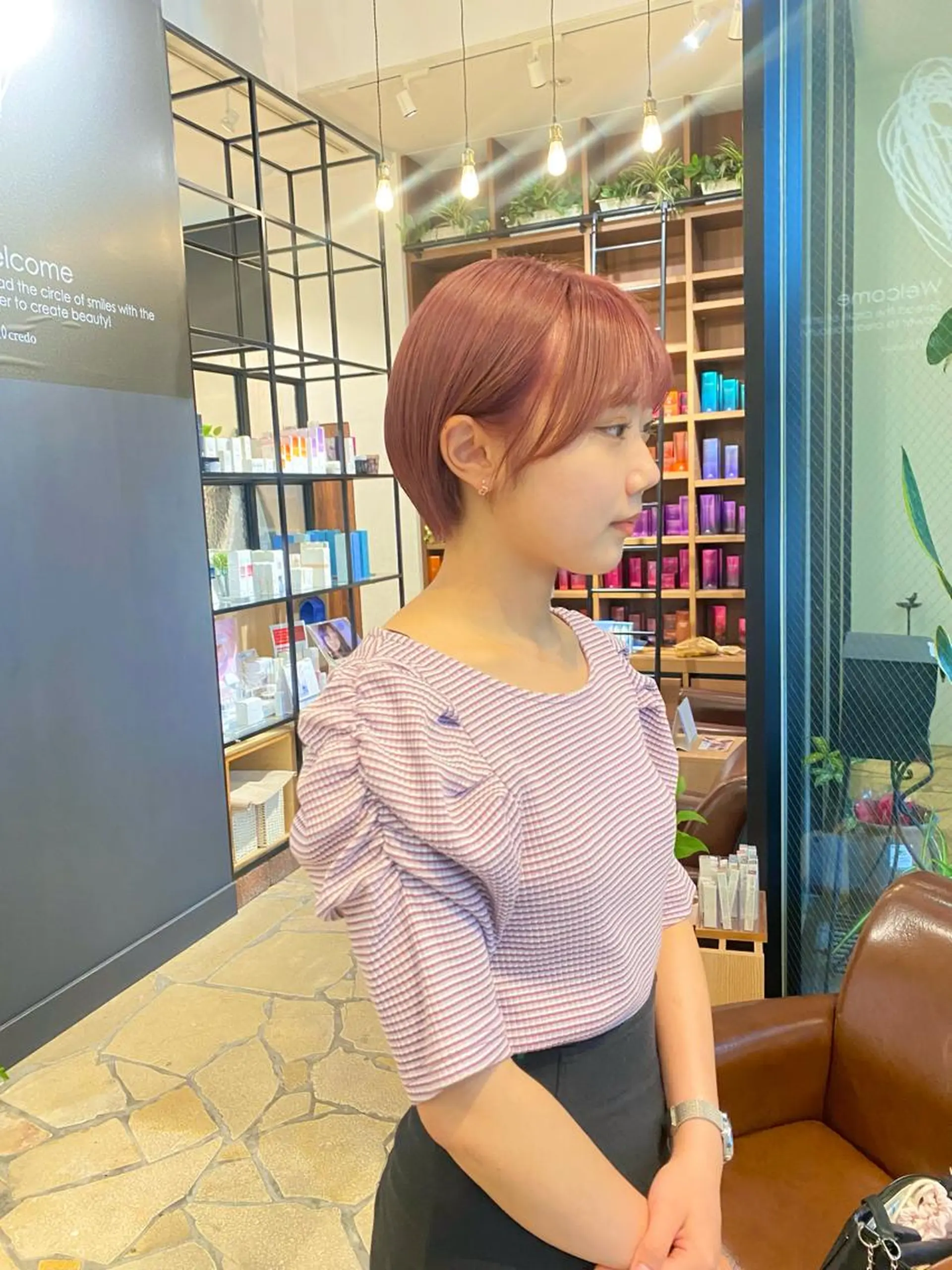 ショート COCOLOeAST所属・yumeno🫧 ハイトーン/ボブ🕊のヘアスタイル