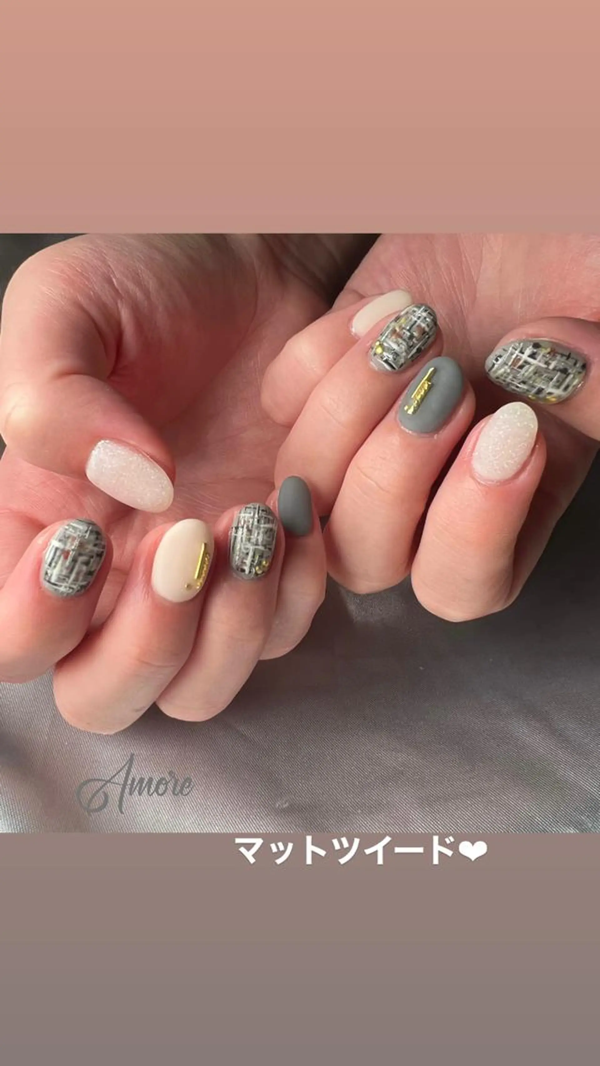 ネイル ジェルネイル ミラーネイル オフィスネイル パラジェル You kyehwaのネイルデザイン