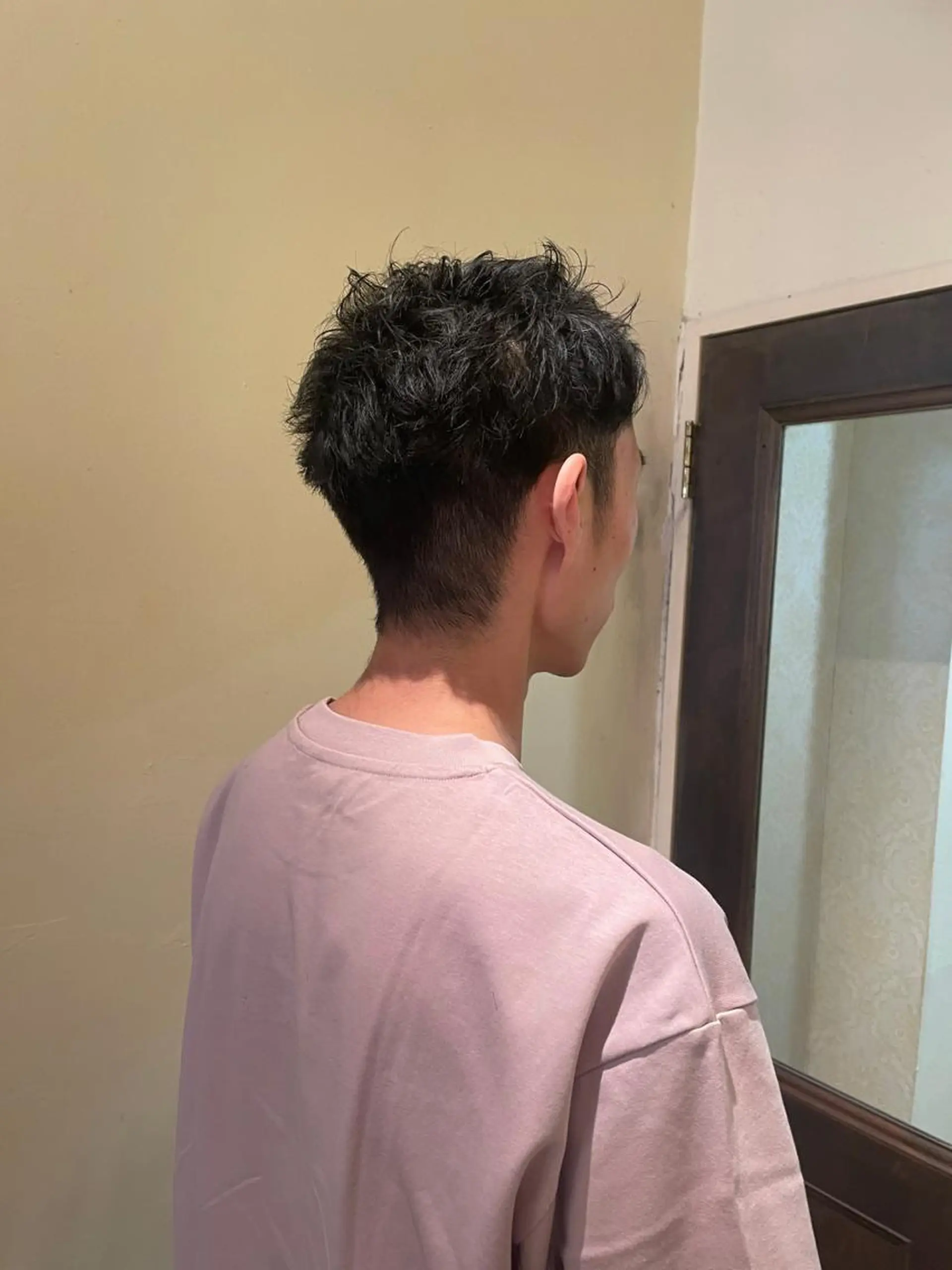 メンズ 髪質改善カラー ベージュ🤎YUMEのヘアスタイル